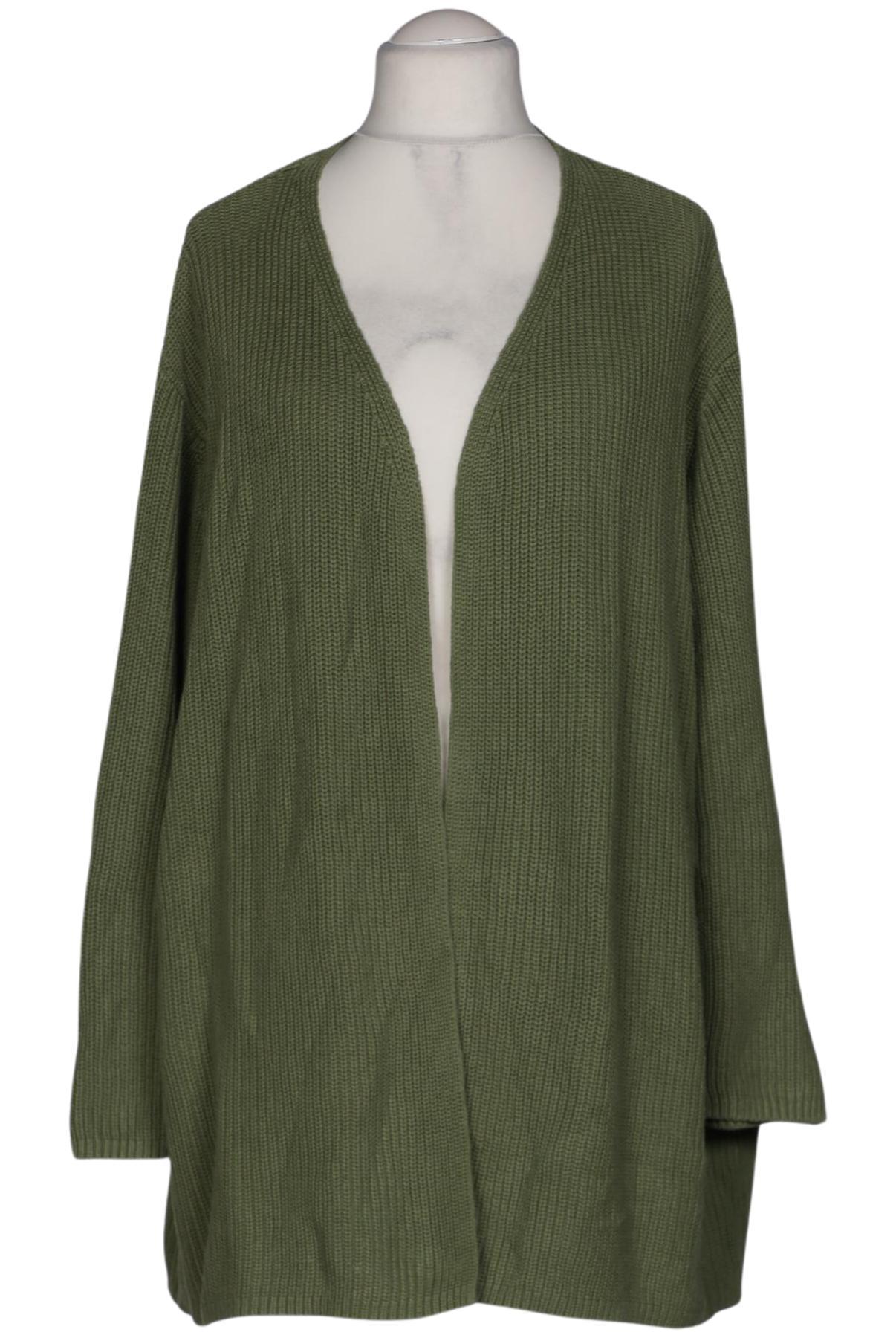 

Pure by Ulla Popken Damen Strickjacke, grün, Gr. 54