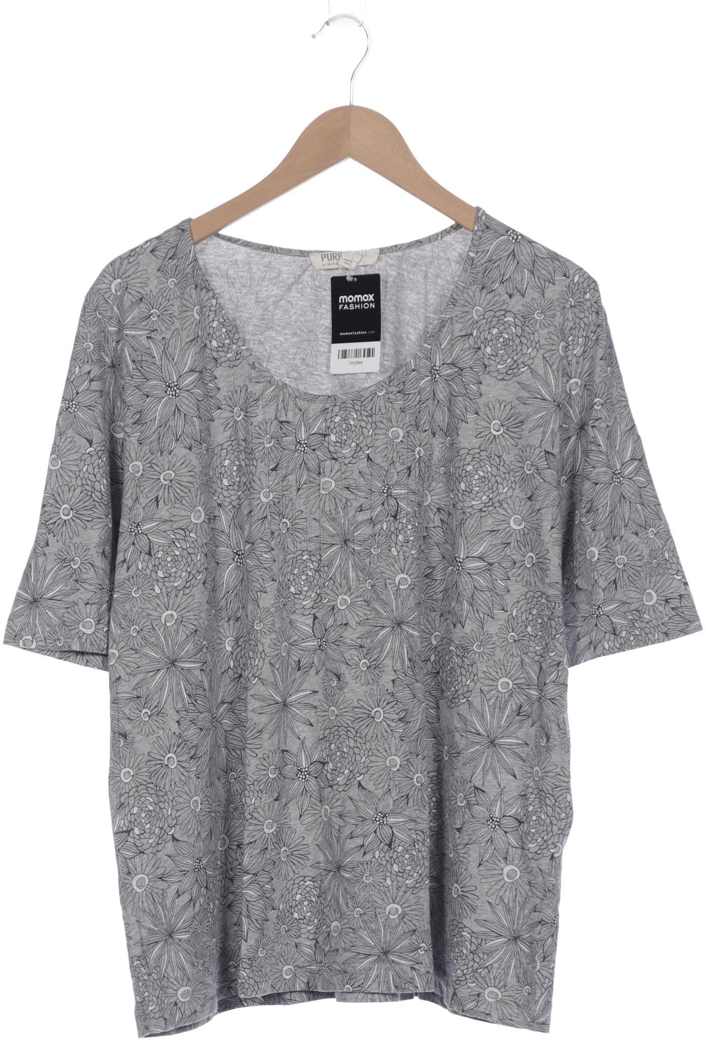 

Pure by Ulla Popken Damen T-Shirt, grau, Gr. 46