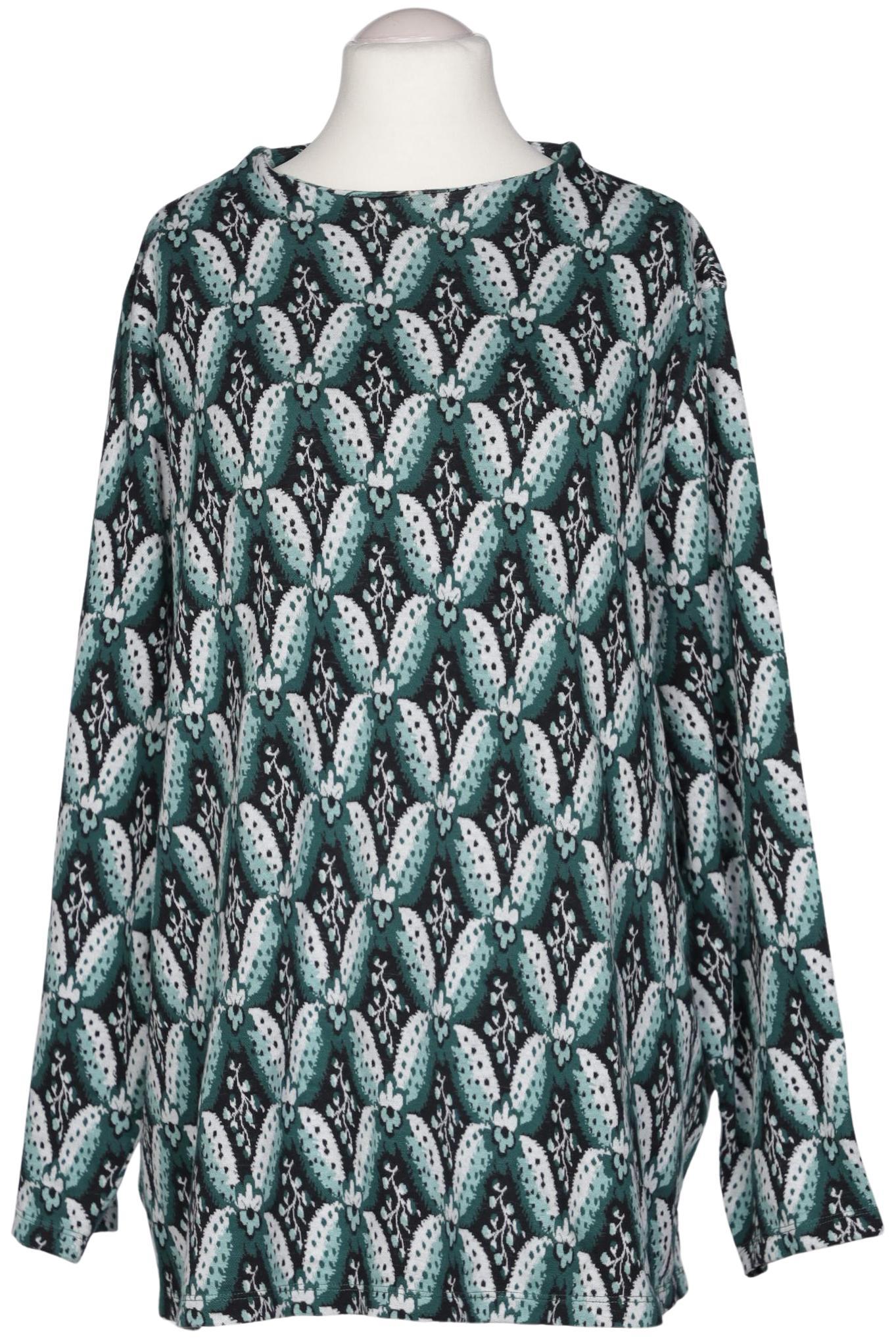 

Pure by Ulla Popken Damen Pullover, grün, Gr. 54