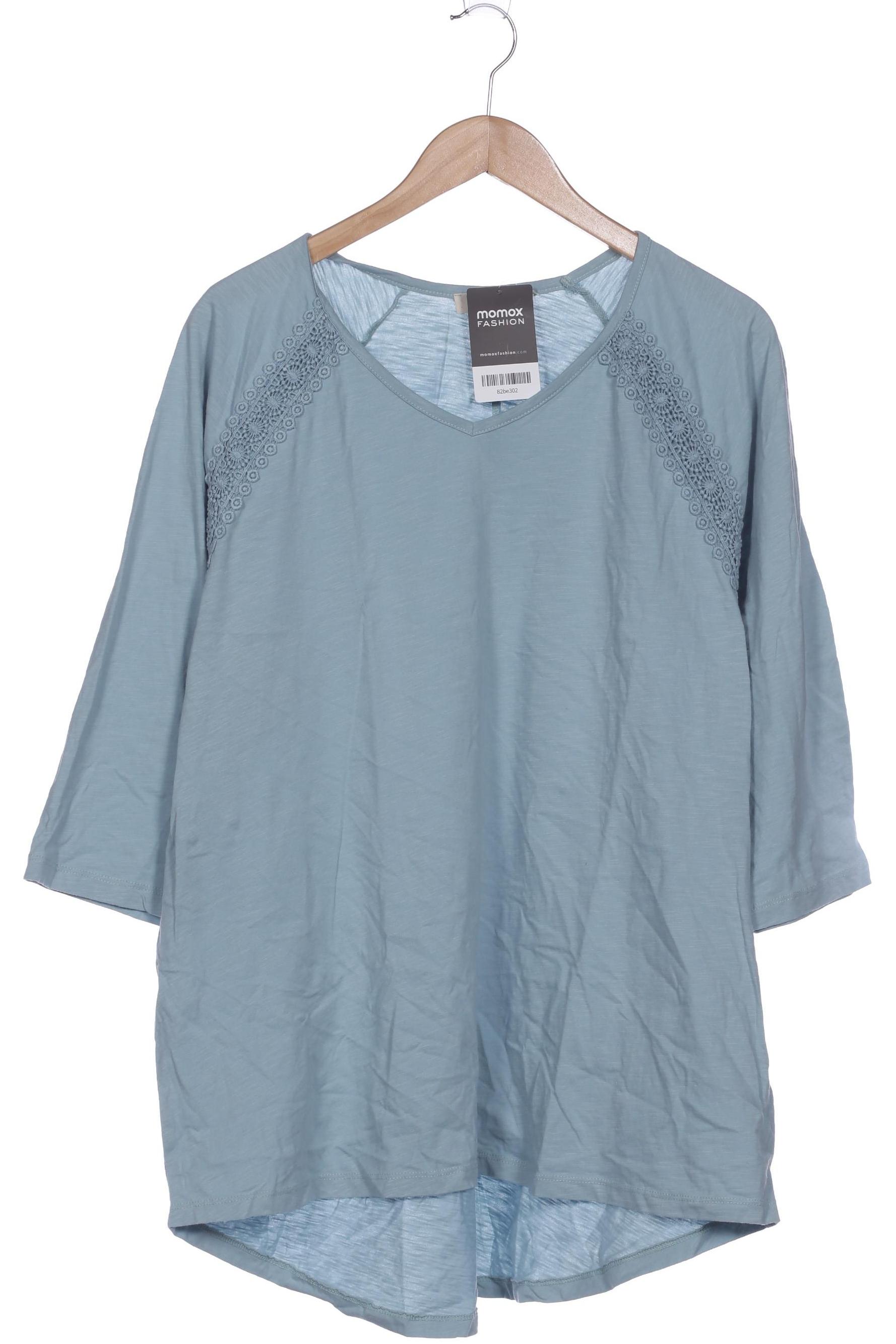 

Pure by Ulla Popken Damen T-Shirt, türkis, Gr. 50