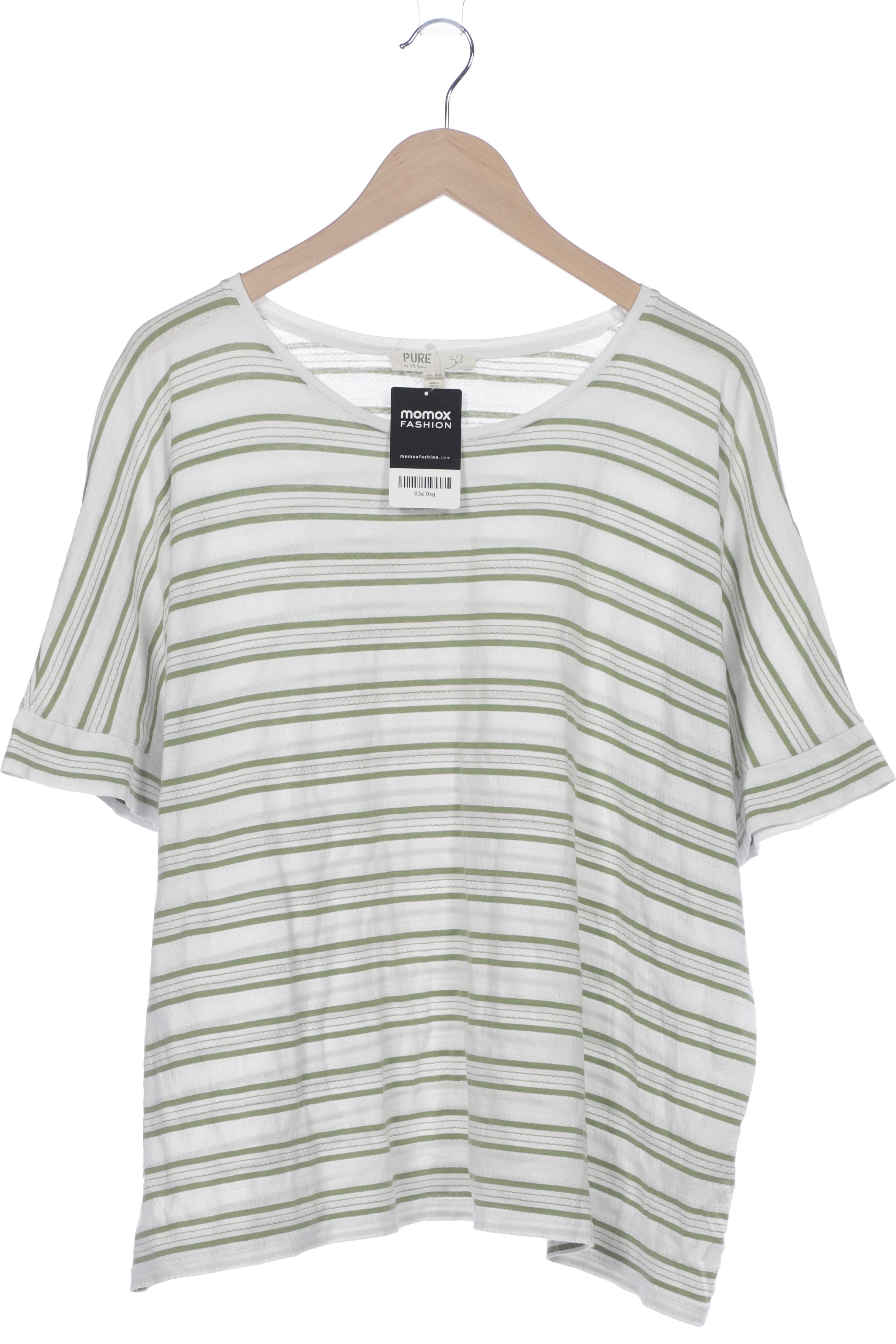 

Pure by Ulla Popken Damen T-Shirt, weiß, Gr. 50