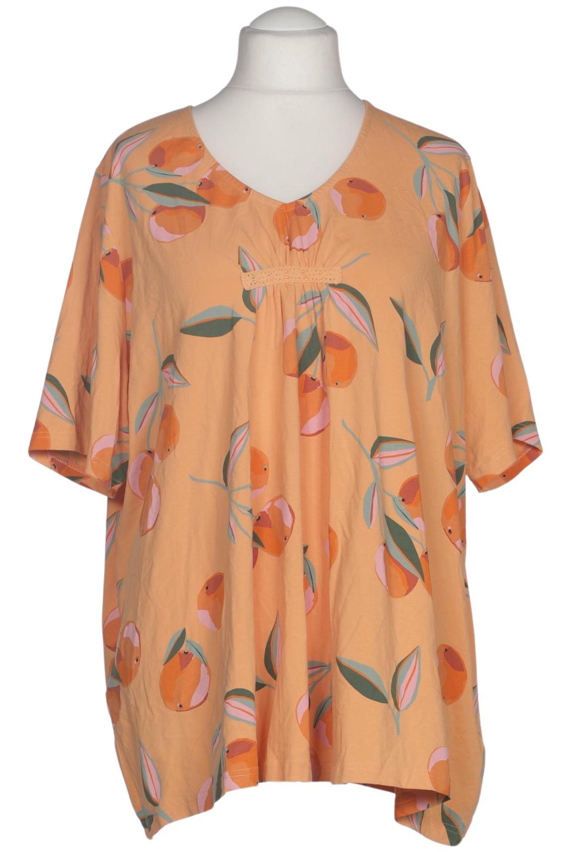 

Pure by Ulla Popken Damen T-Shirt, orange, Gr. 54