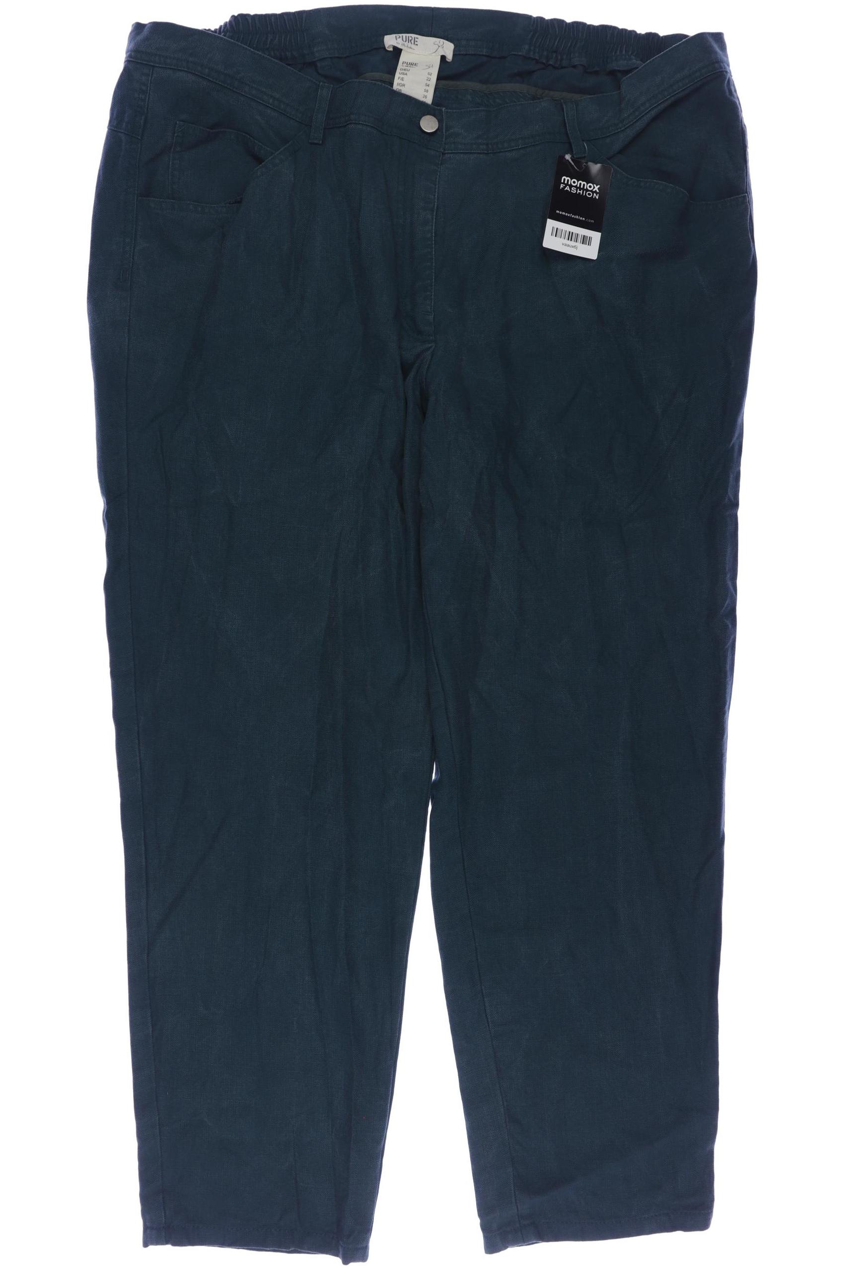

Pure by Ulla Popken Damen Jeans, grün, Gr. 52