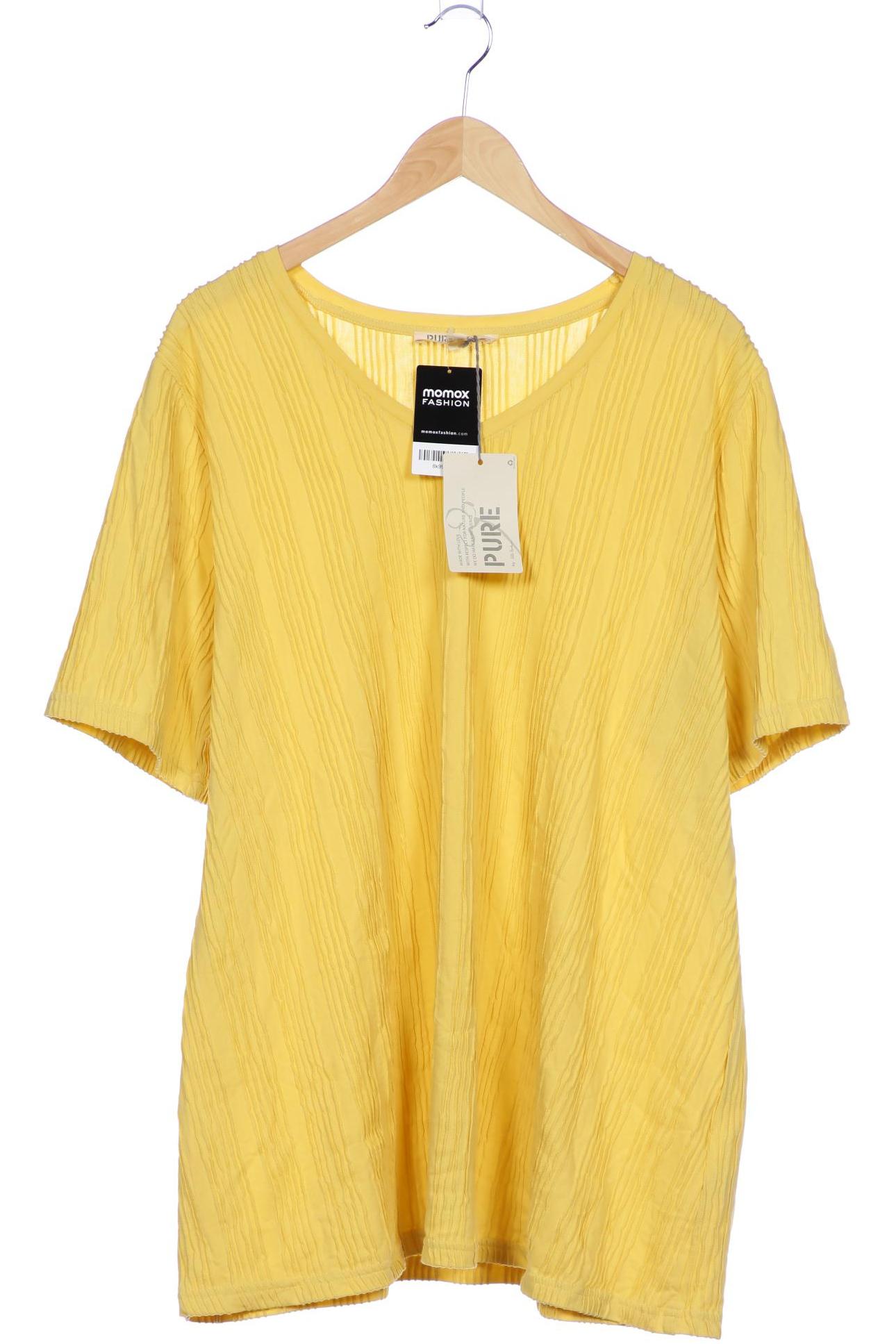 

Pure by Ulla Popken Damen T-Shirt, gelb, Gr. 50
