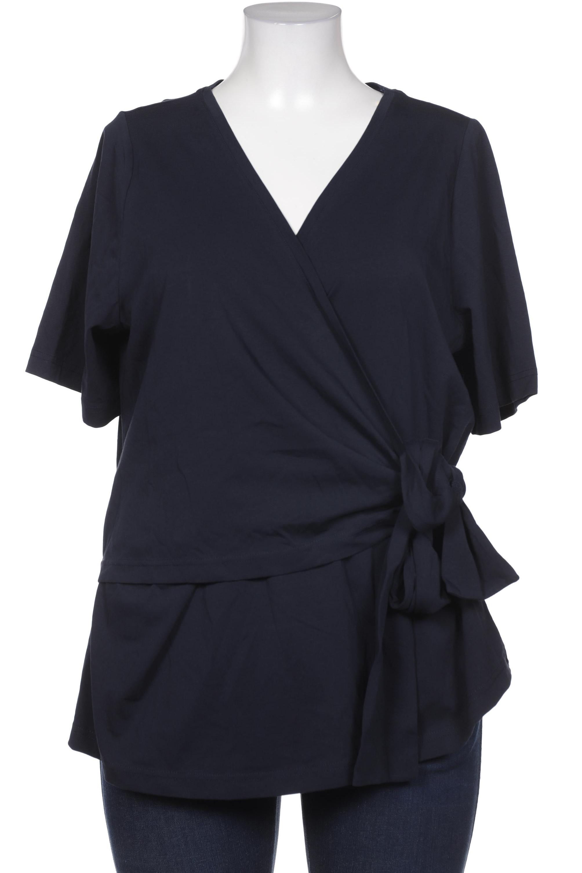 

Pure by Ulla Popken Damen Bluse, marineblau, Gr. 46