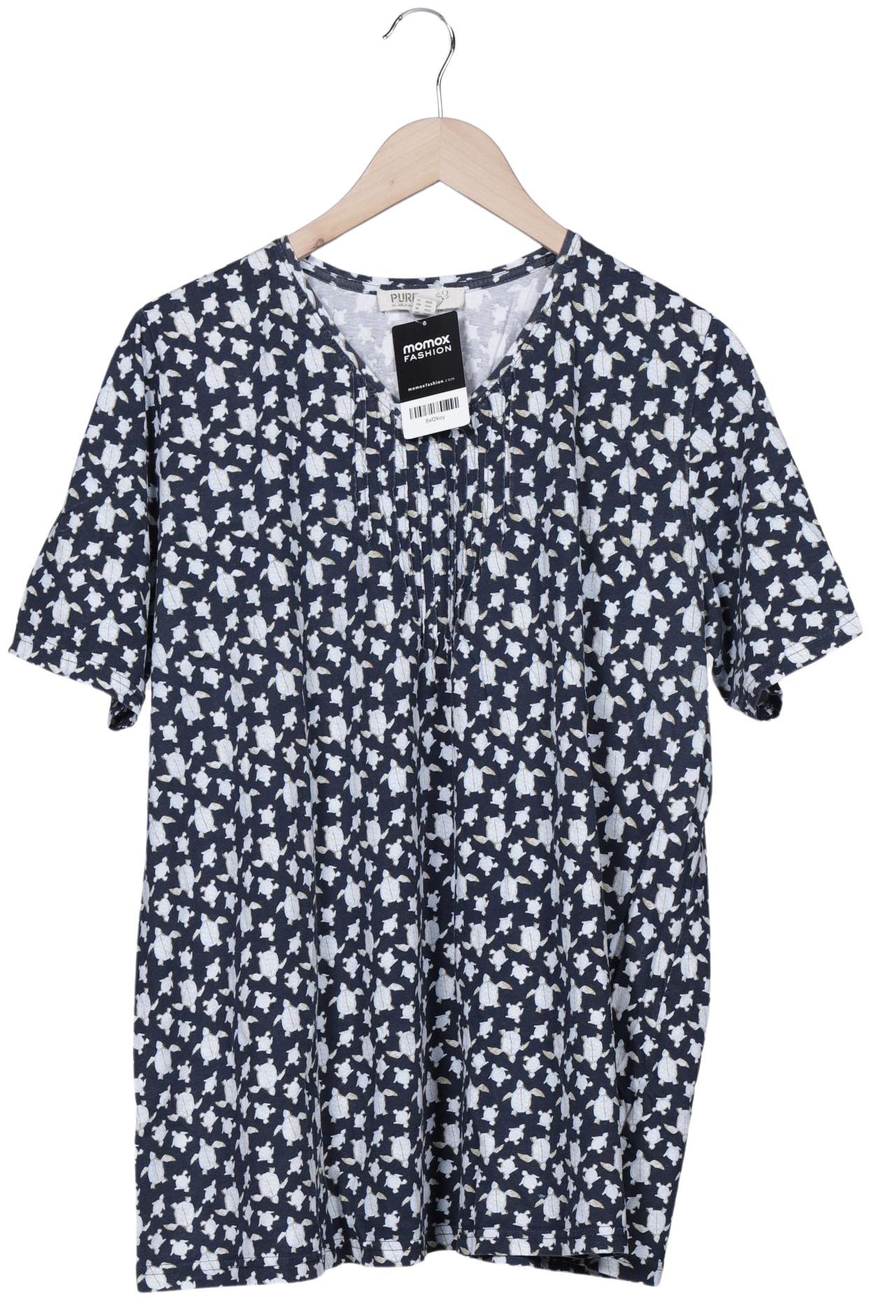 

Pure by Ulla Popken Damen T-Shirt, marineblau, Gr. 46