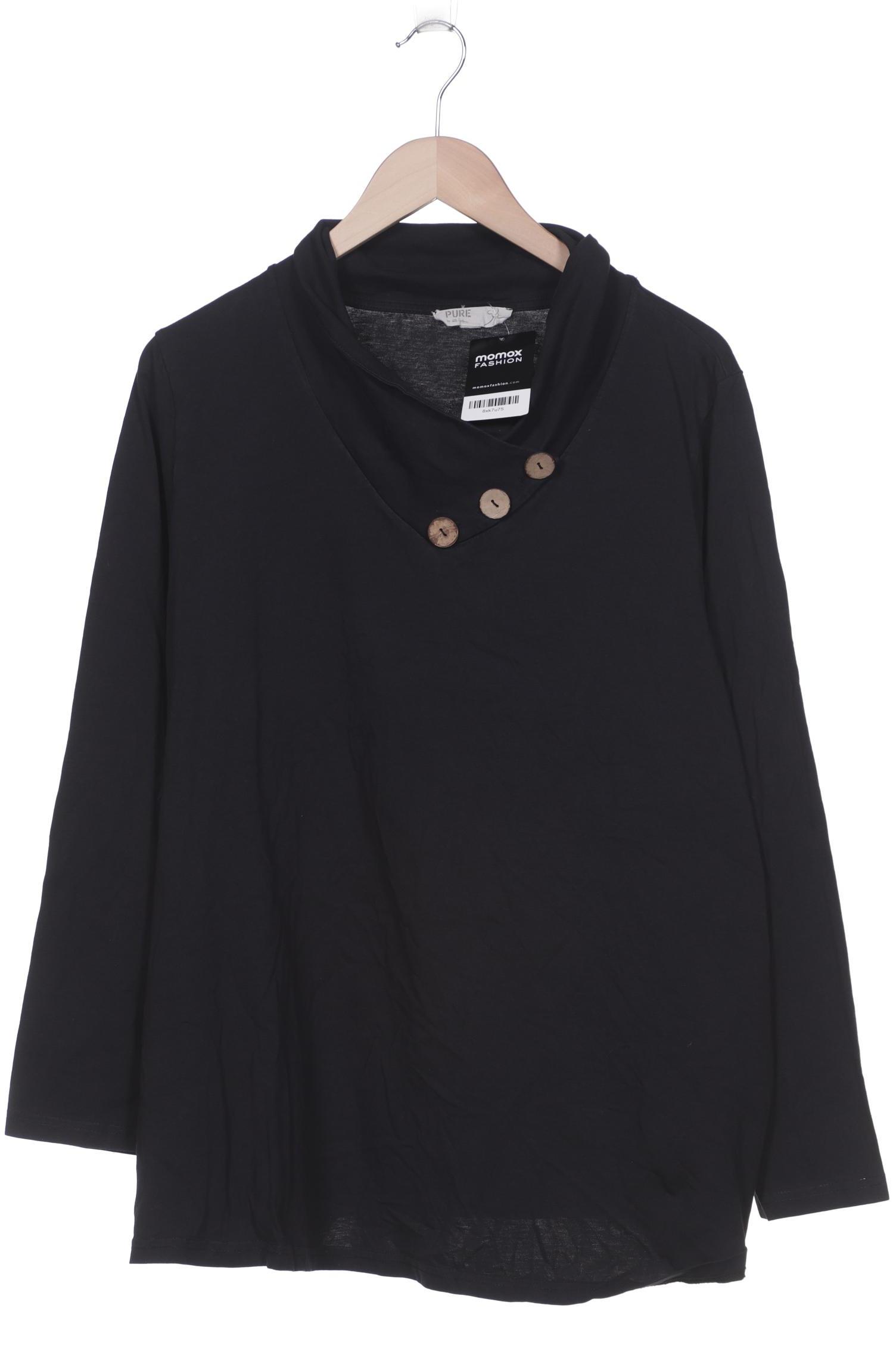 

Pure by Ulla Popken Damen Langarmshirt, schwarz