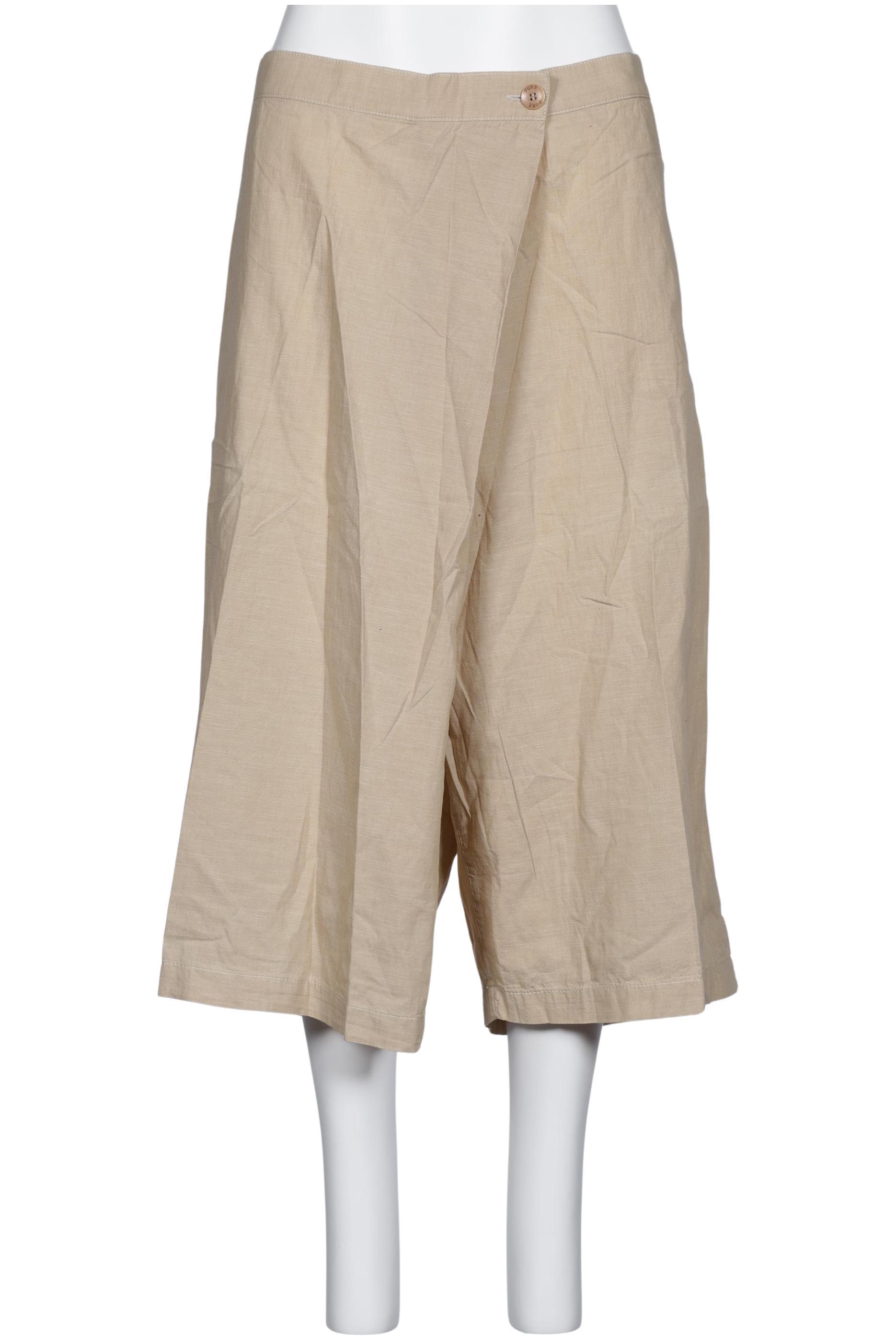 

Pure by Ulla Popken Damen Stoffhose, beige, Gr. 46
