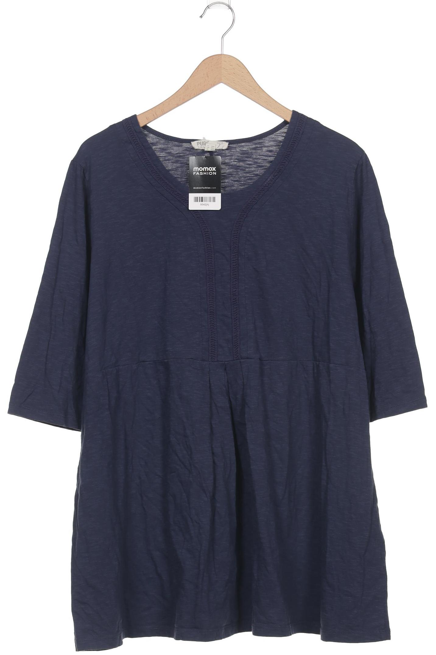

Pure by Ulla Popken Damen T-Shirt, flieder, Gr. 54