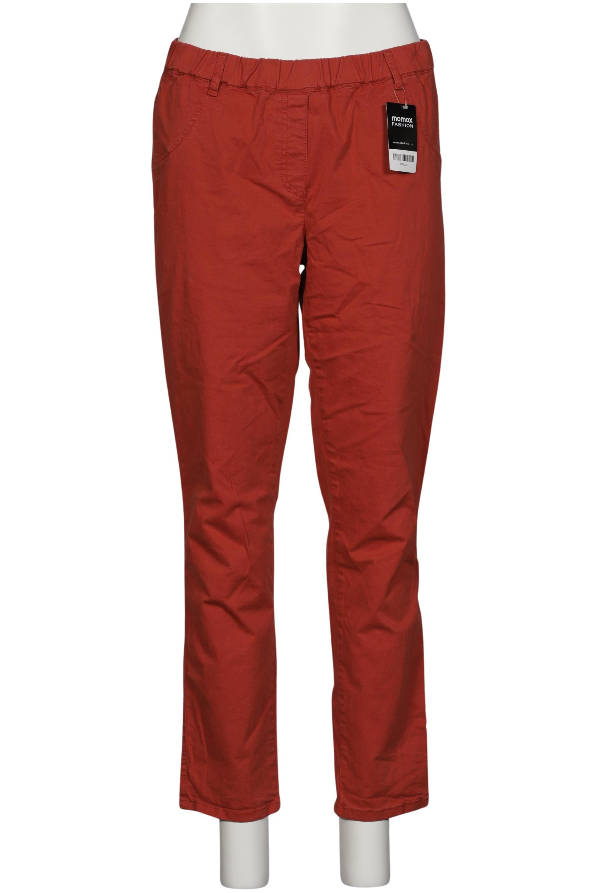 

Pure by Ulla Popken Damen Stoffhose, rot, Gr. 46