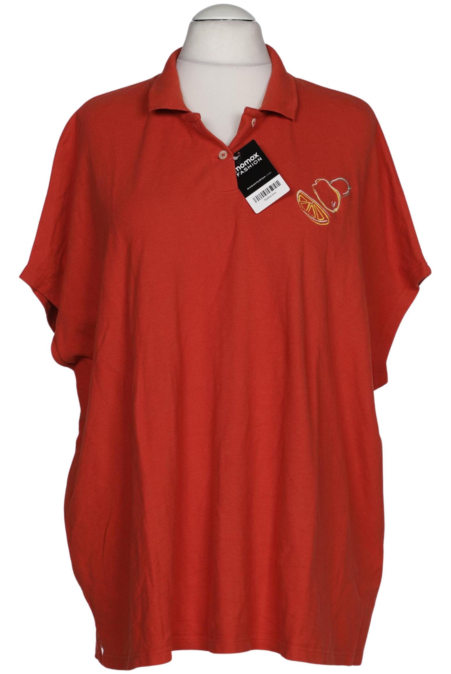

Pure by Ulla Popken Damen Poloshirt, rot, Gr. 54