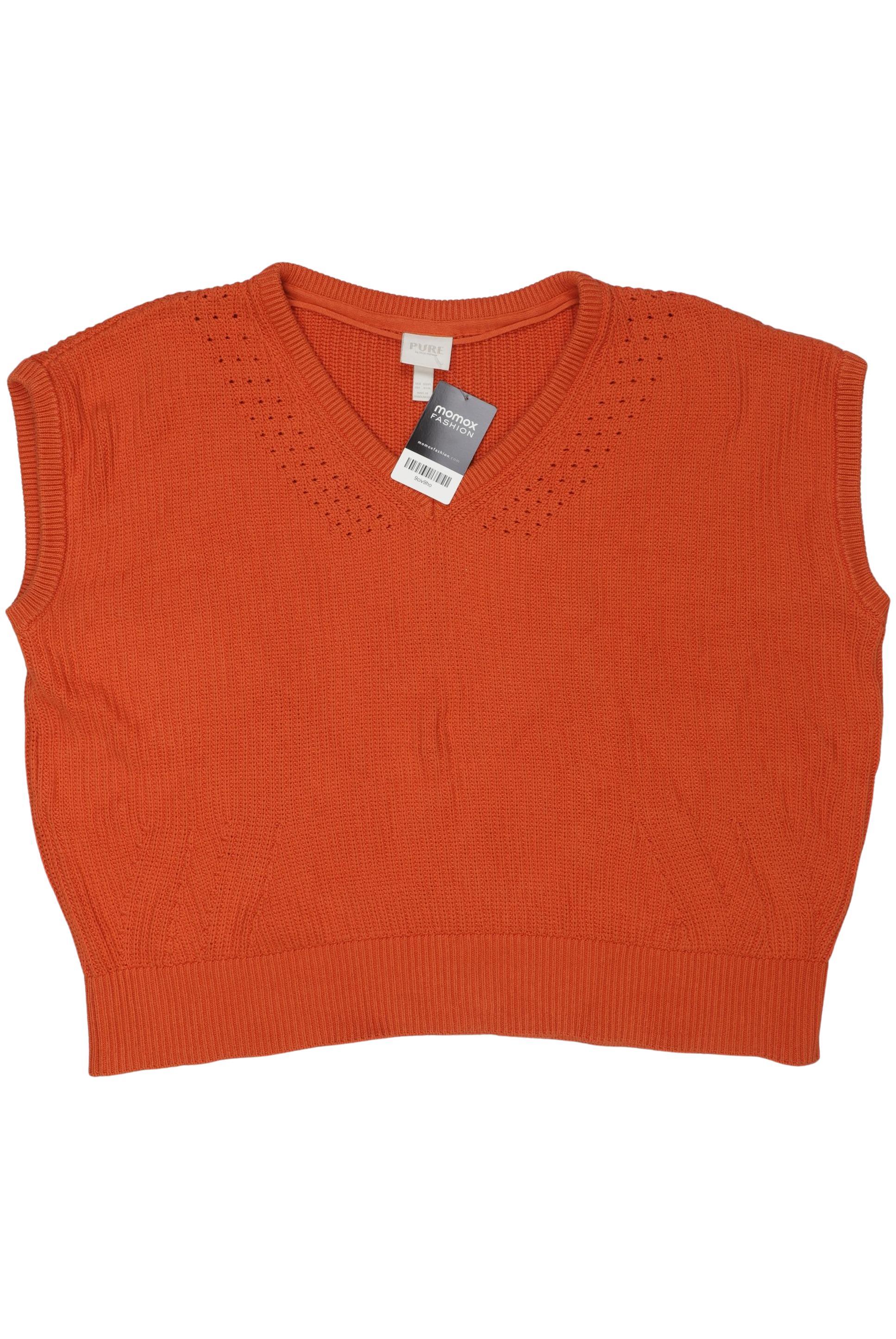 

Pure by Ulla Popken Damen Pullover, orange, Gr. 42
