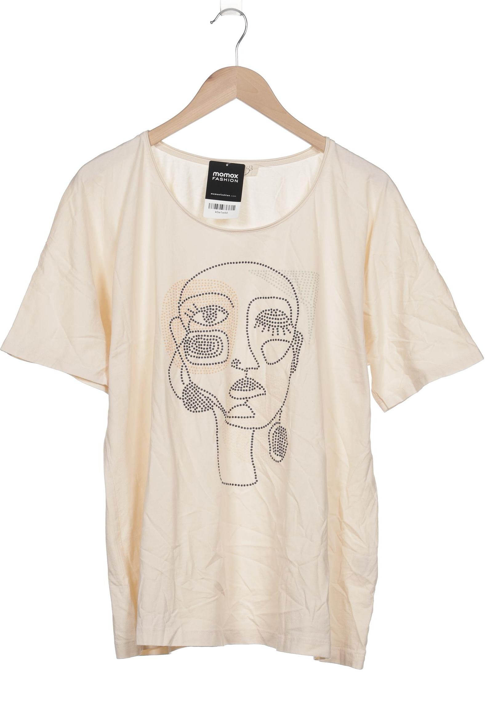 

Pure by Ulla Popken Damen T-Shirt, beige, Gr. 46