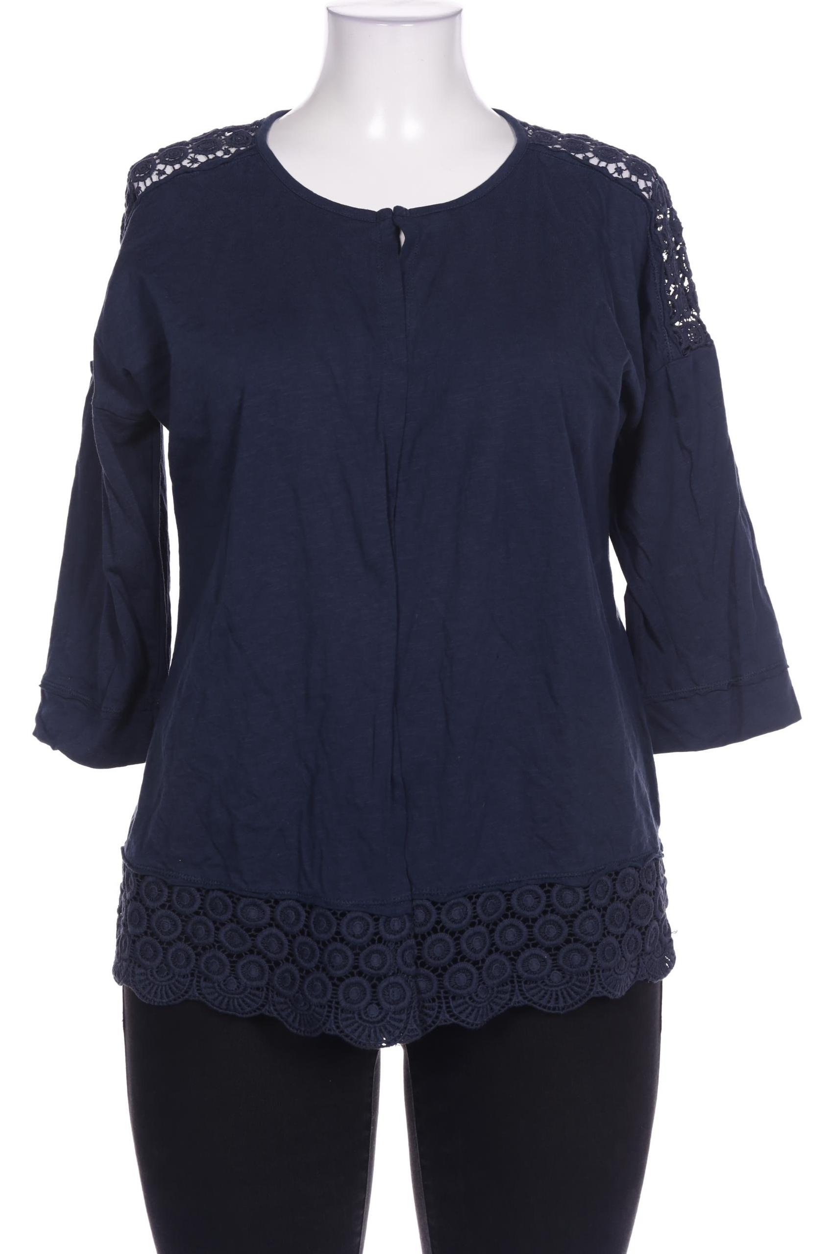 

Pure by Ulla Popken Damen Strickjacke, marineblau, Gr. 42