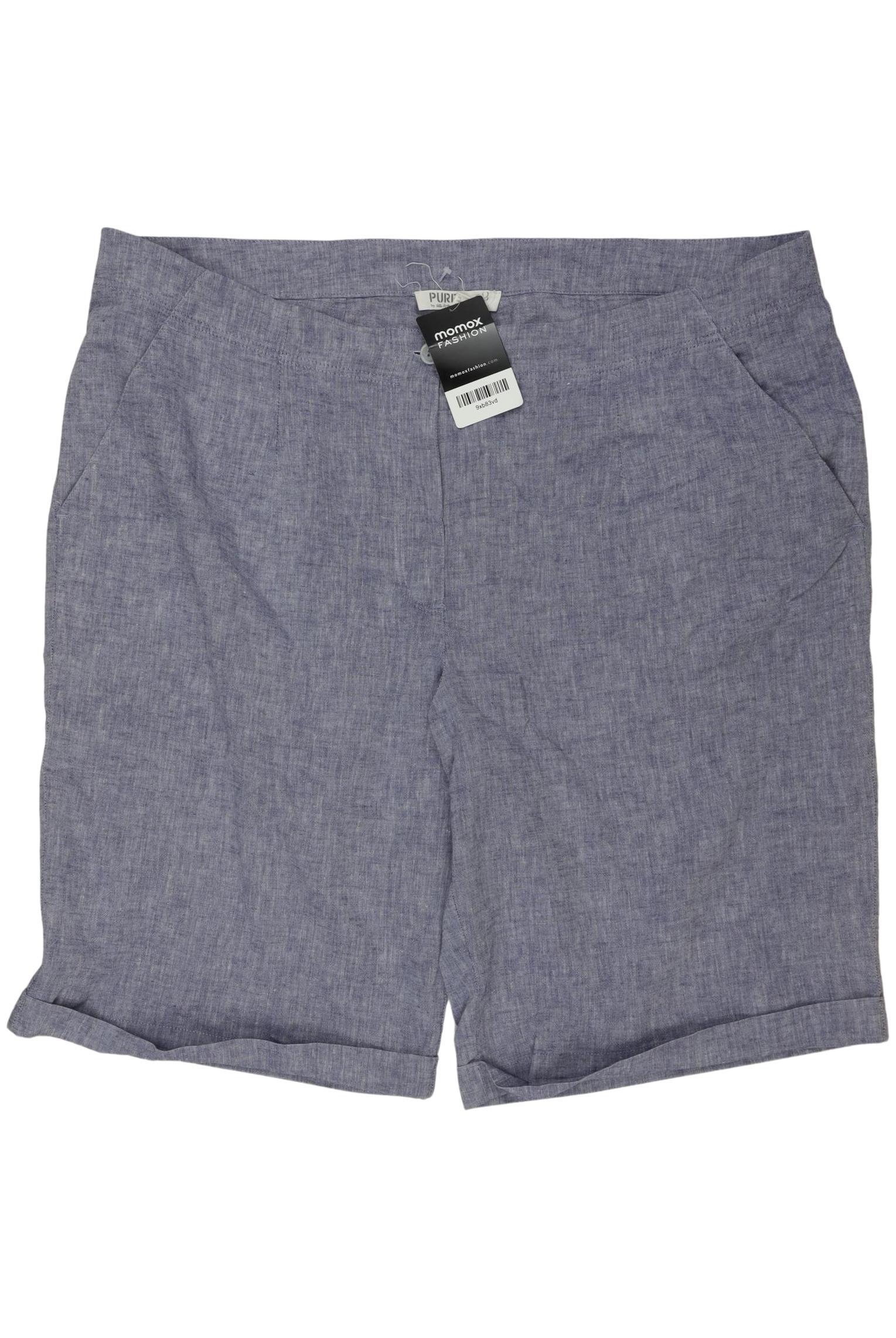

Pure by Ulla Popken Damen Shorts, blau, Gr. 46