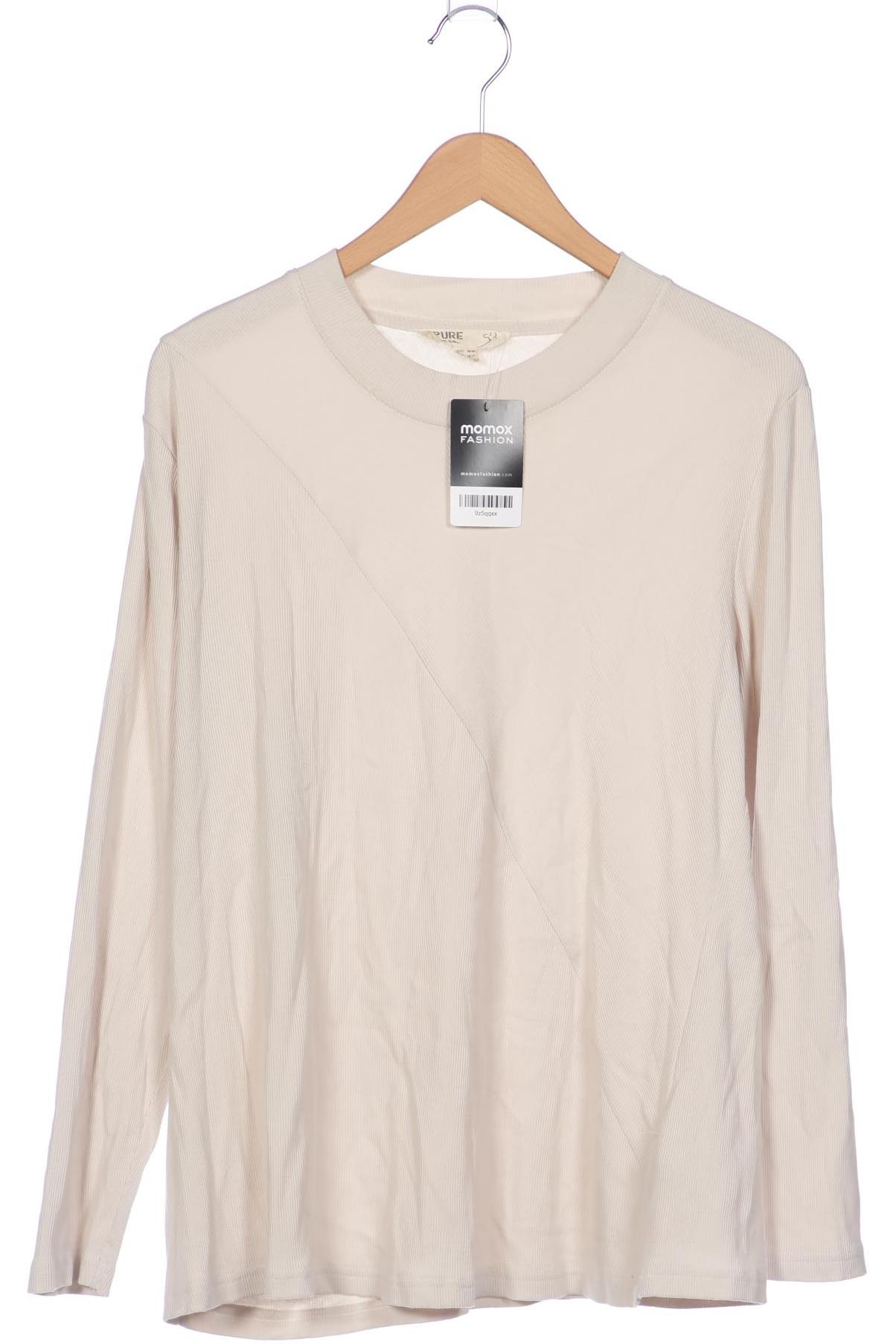

Pure by Ulla Popken Damen Langarmshirt, grau, Gr. 46