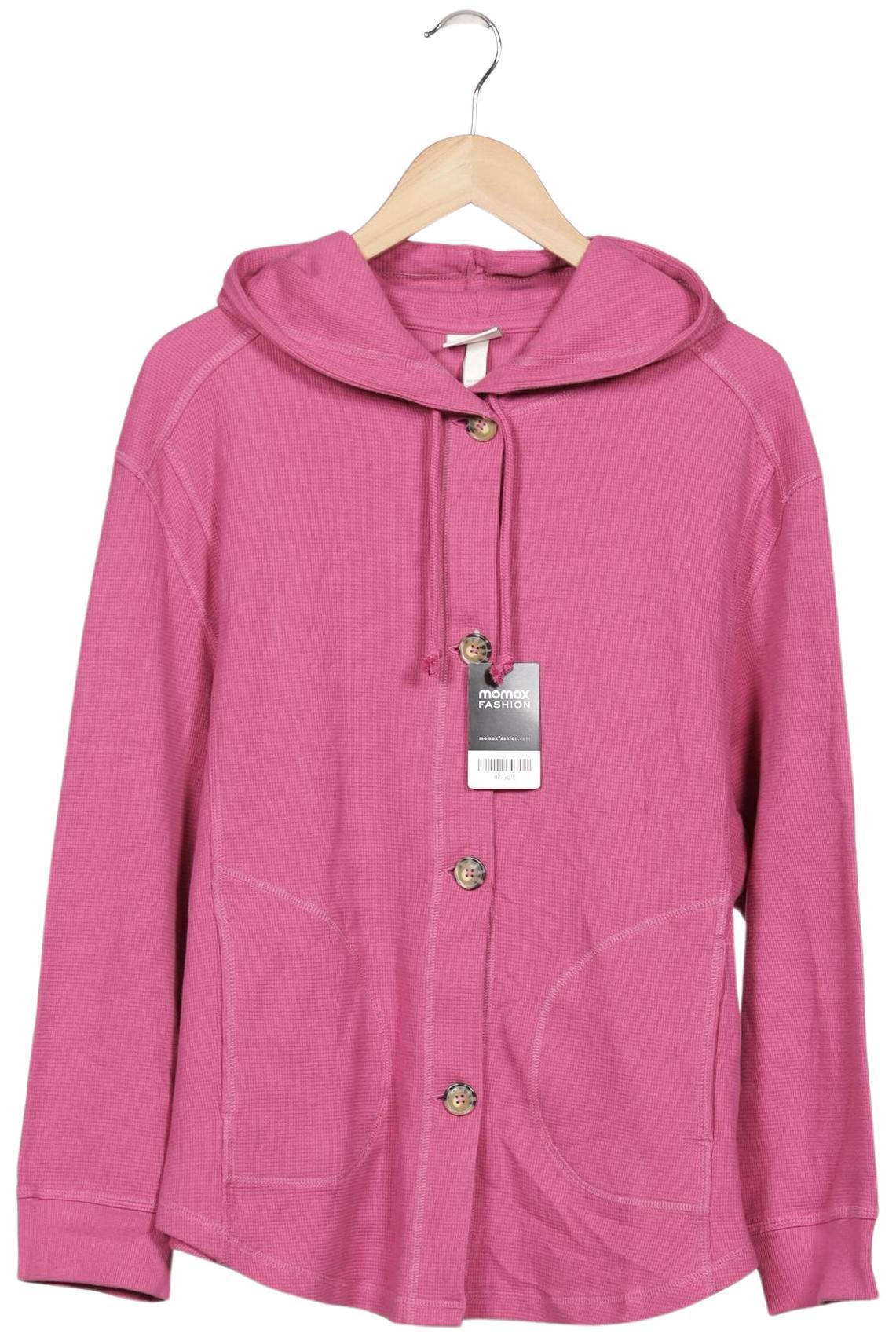 

Pure by Ulla Popken Damen Kapuzenpullover, pink, Gr. 42