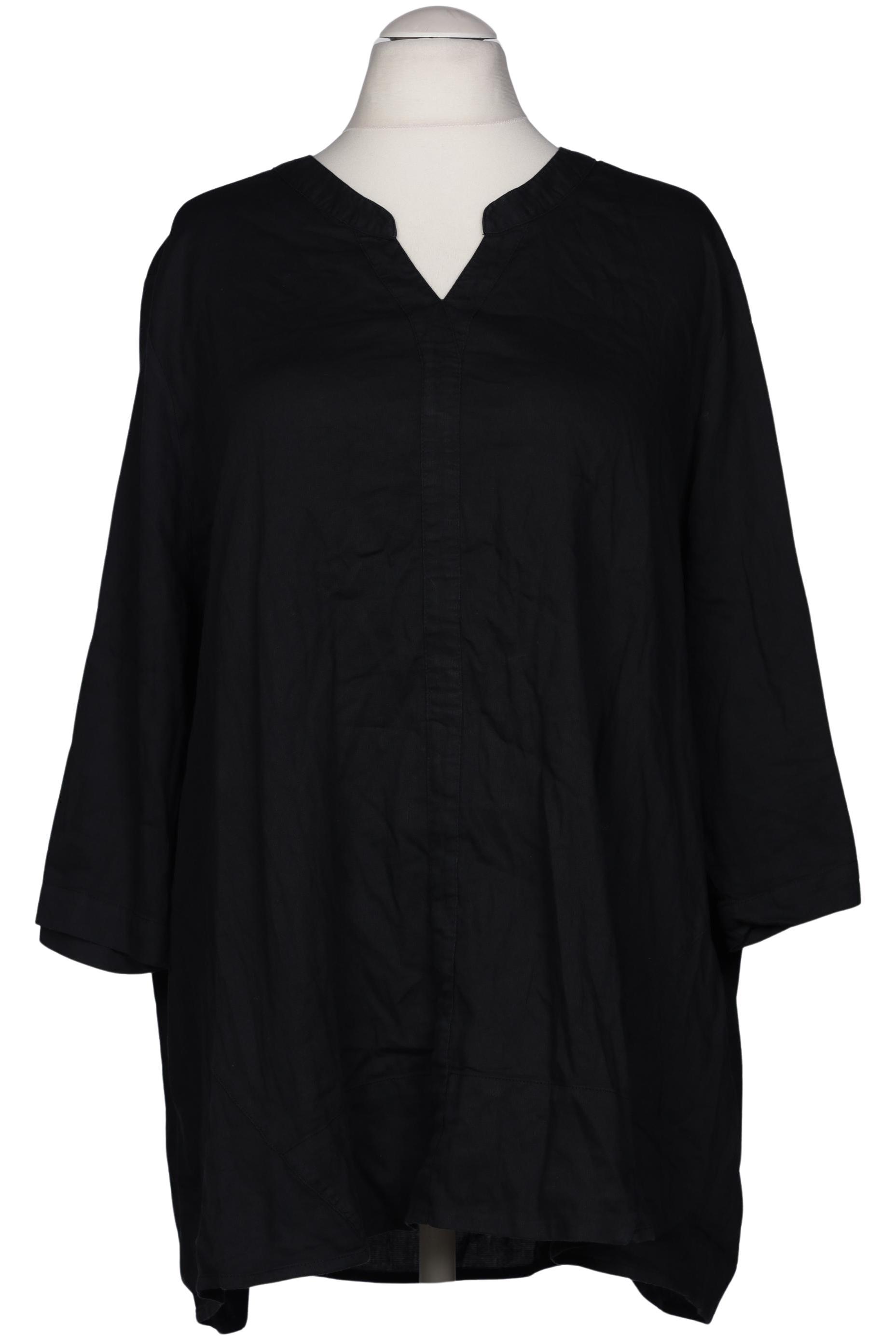 

Pure by Ulla Popken Damen Bluse, schwarz, Gr. 58