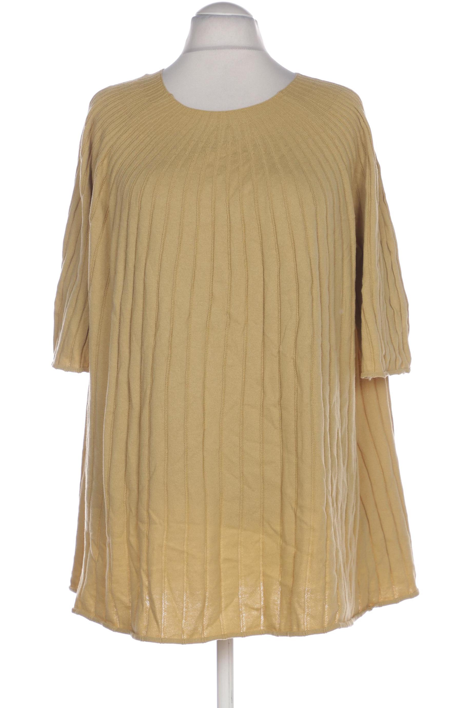 

Pure by Ulla Popken Damen Pullover, gelb, Gr. 54
