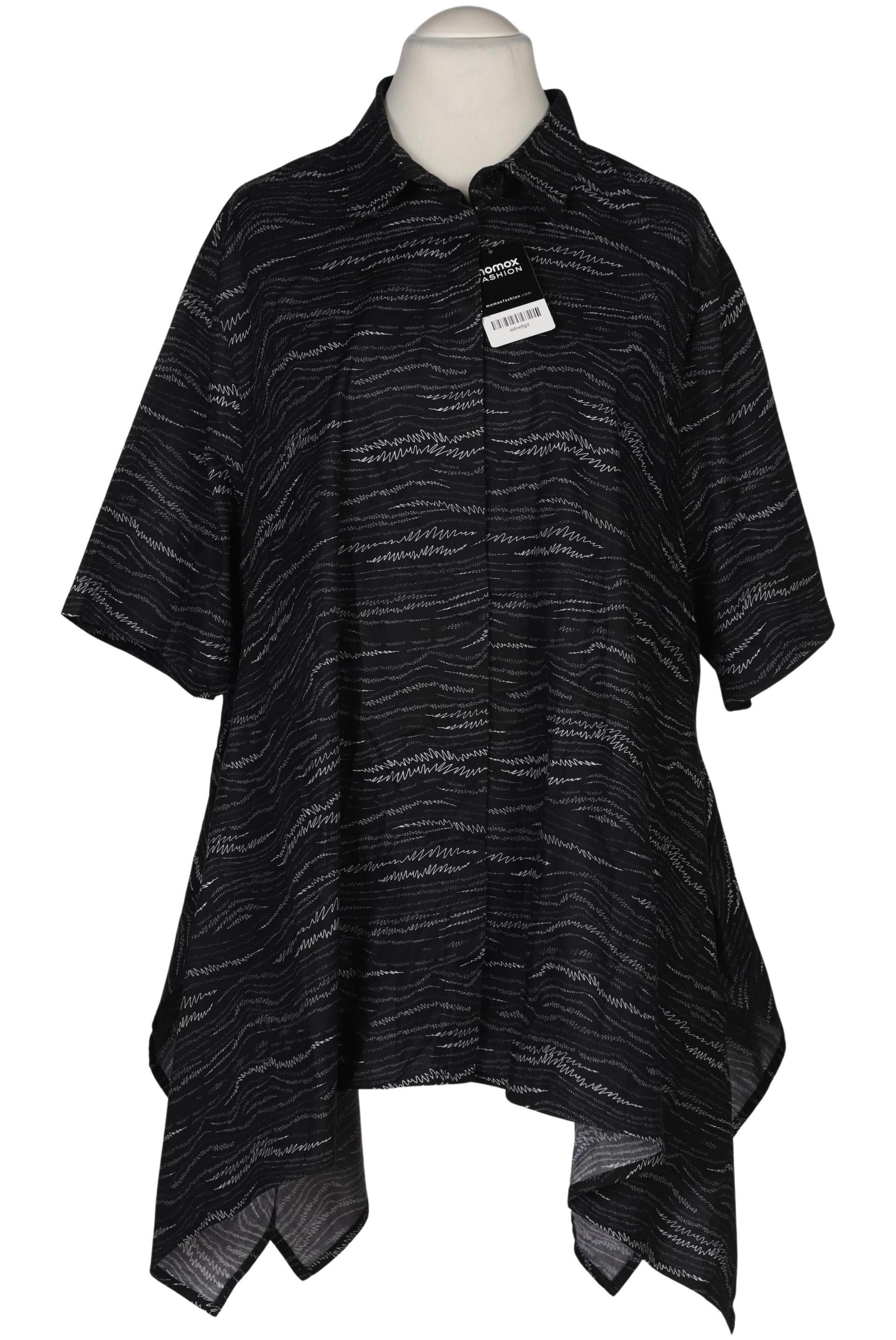

Pure by Ulla Popken Damen Bluse, schwarz, Gr. 54