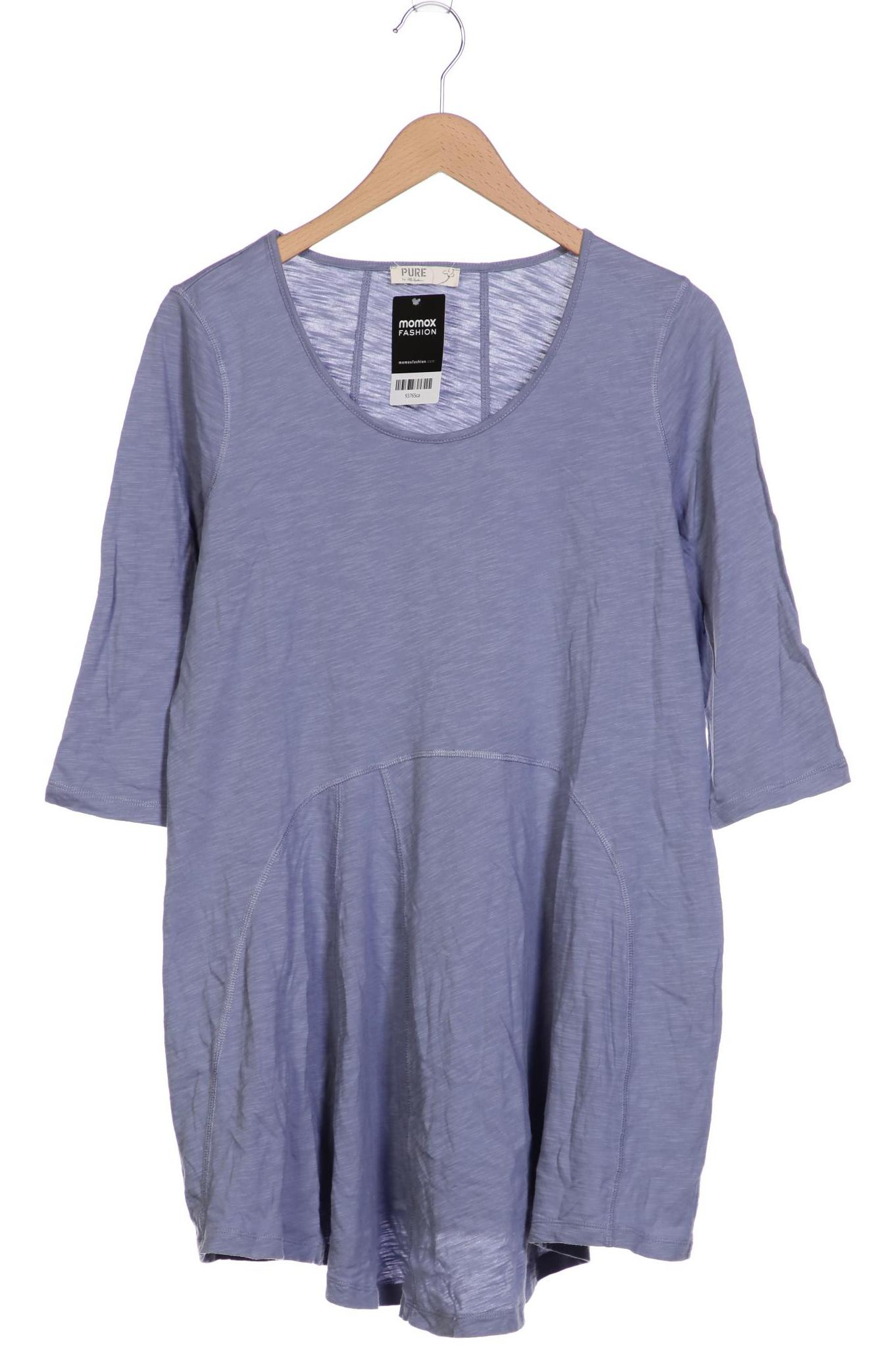 

Pure by Ulla Popken Damen Langarmshirt, hellblau, Gr. 42