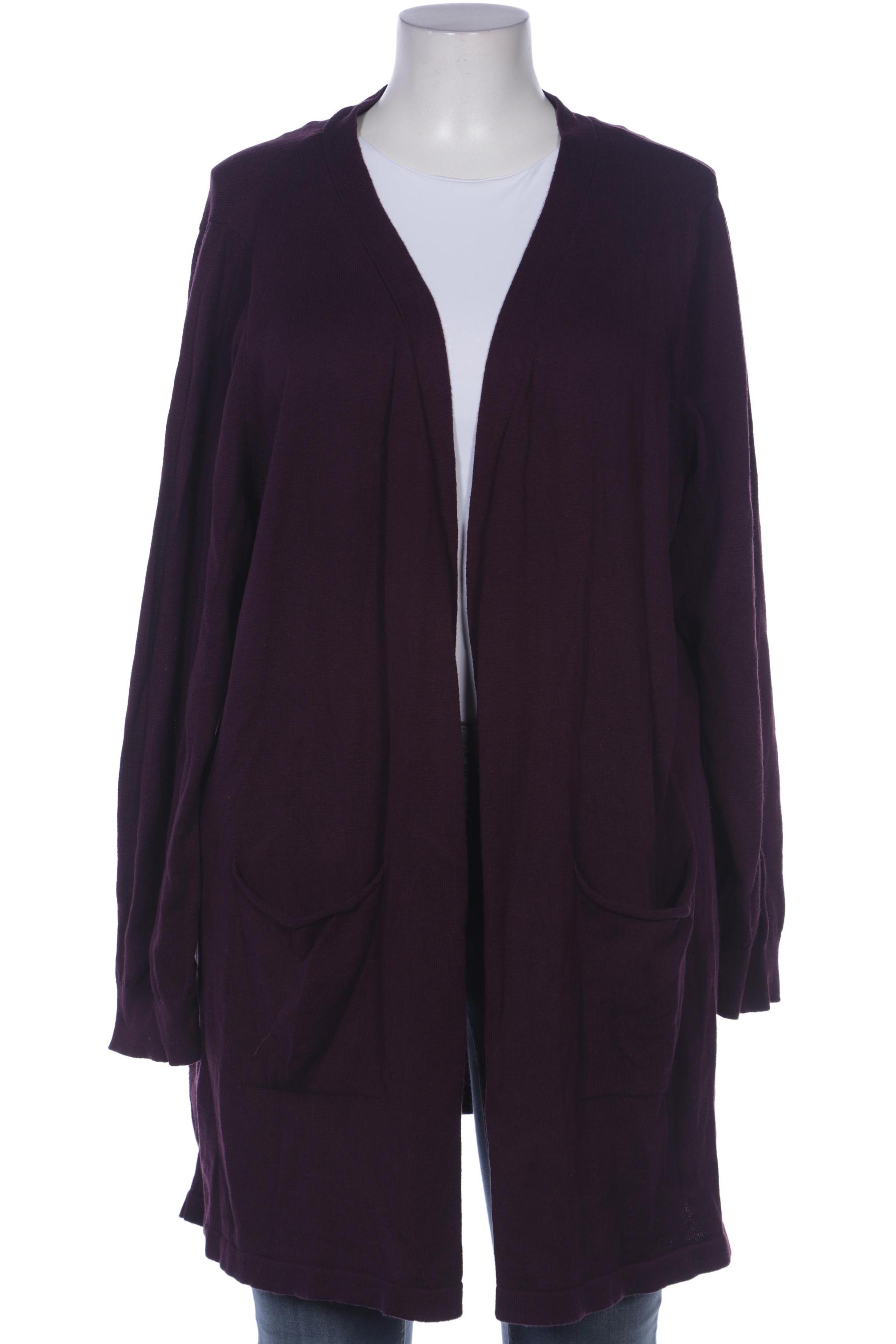 

Pure by Ulla Popken Damen Strickjacke, bordeaux, Gr. 50