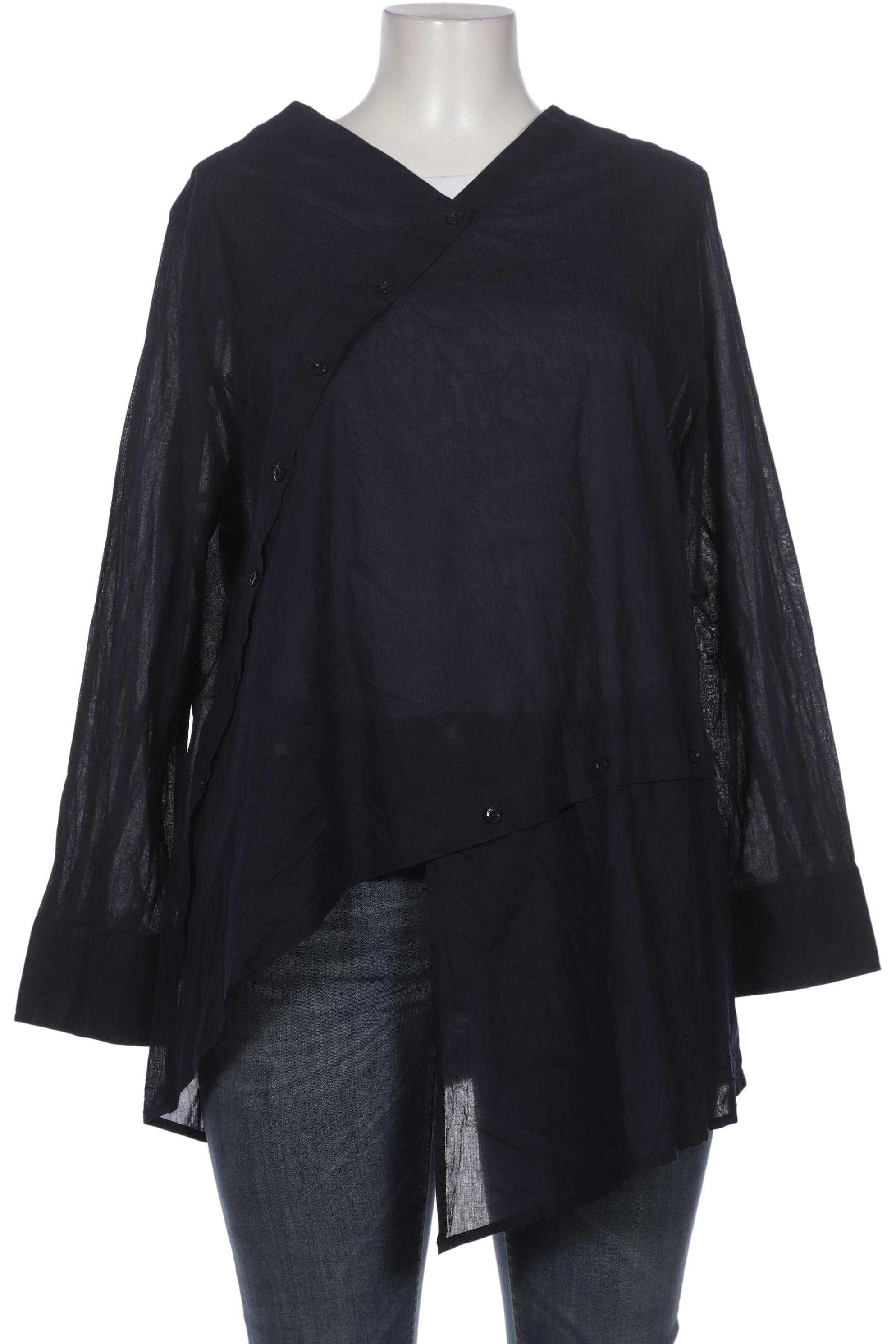 

Pure by Ulla Popken Damen Bluse, marineblau, Gr. 50