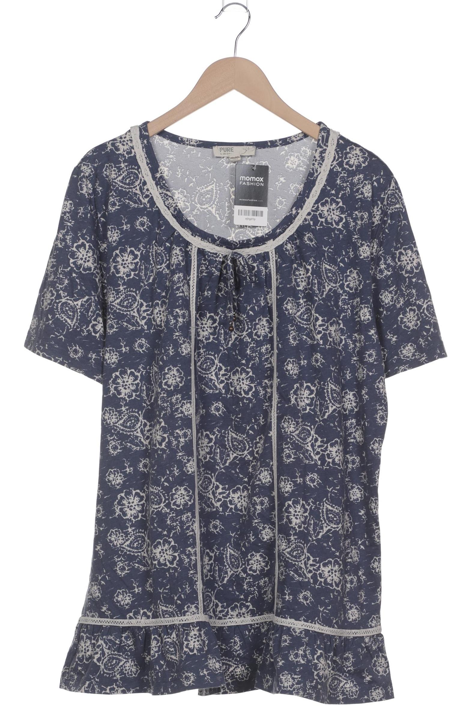 

Pure by Ulla Popken Damen T-Shirt, marineblau, Gr. 46