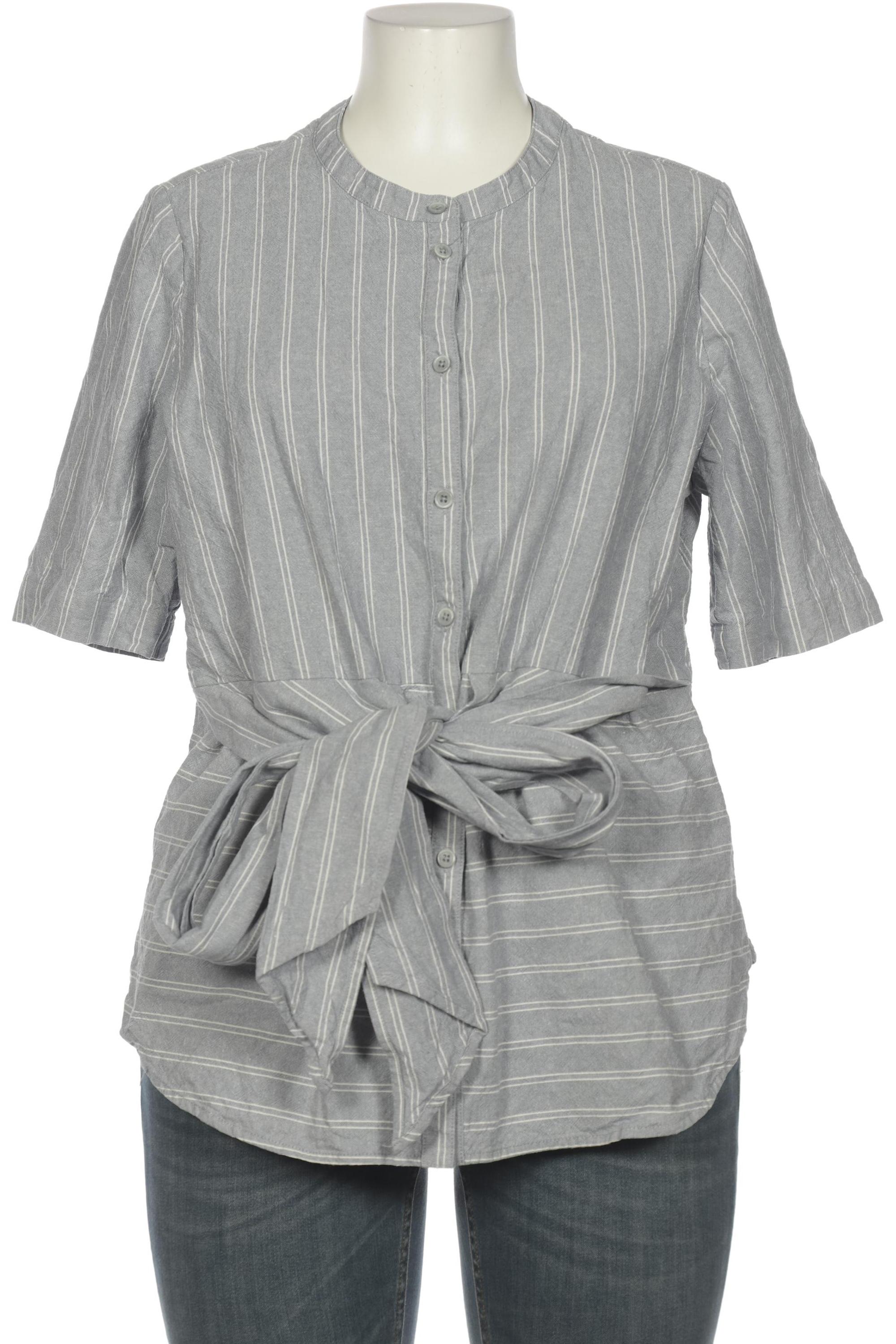 

Pure by Ulla Popken Damen Bluse, hellblau, Gr. 42
