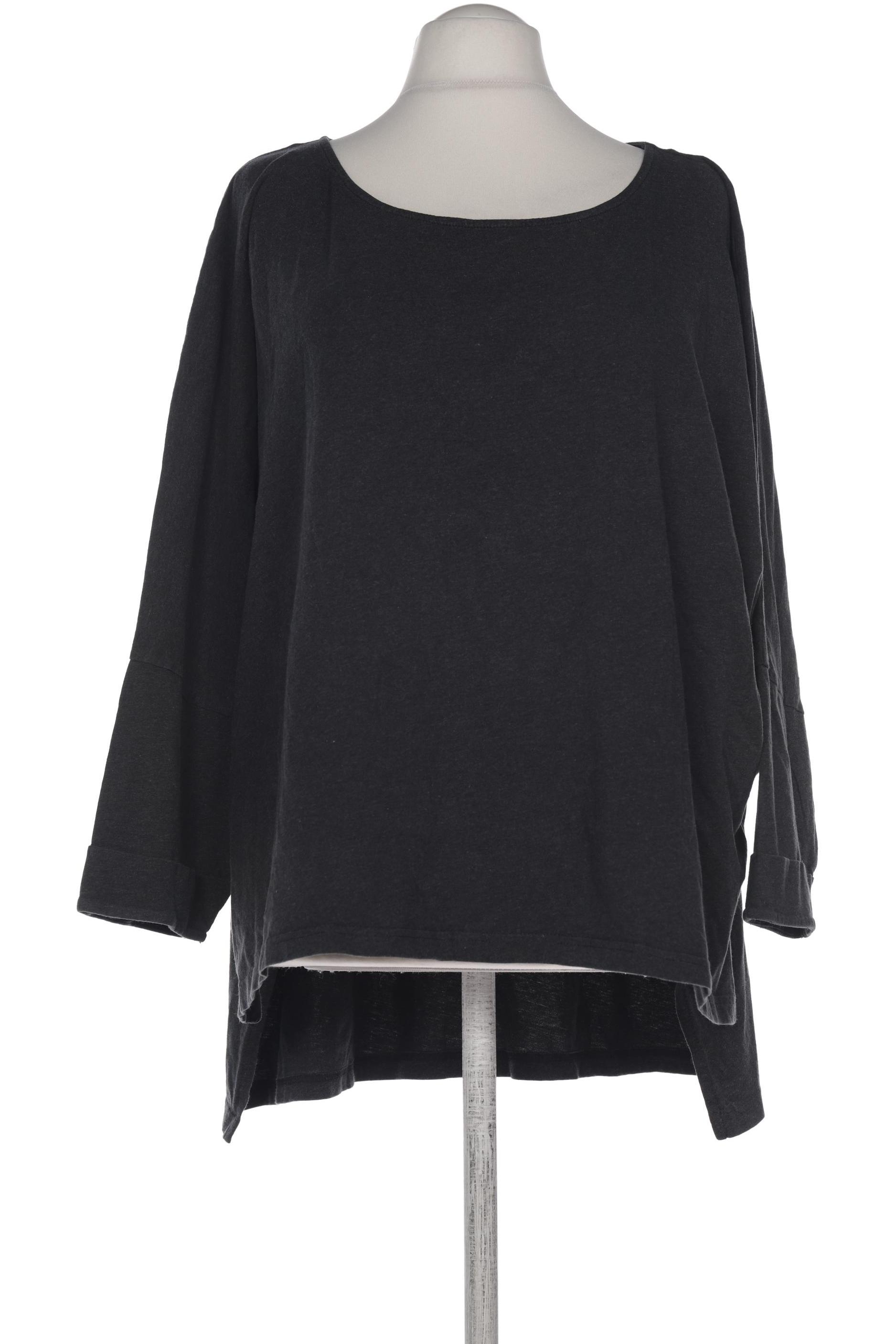 

Pure by Ulla Popken Damen Langarmshirt, grau, Gr. 54