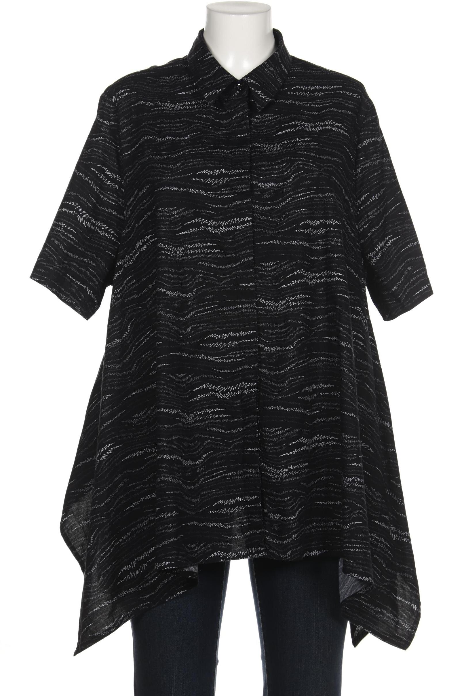 

Pure by Ulla Popken Damen Bluse, schwarz