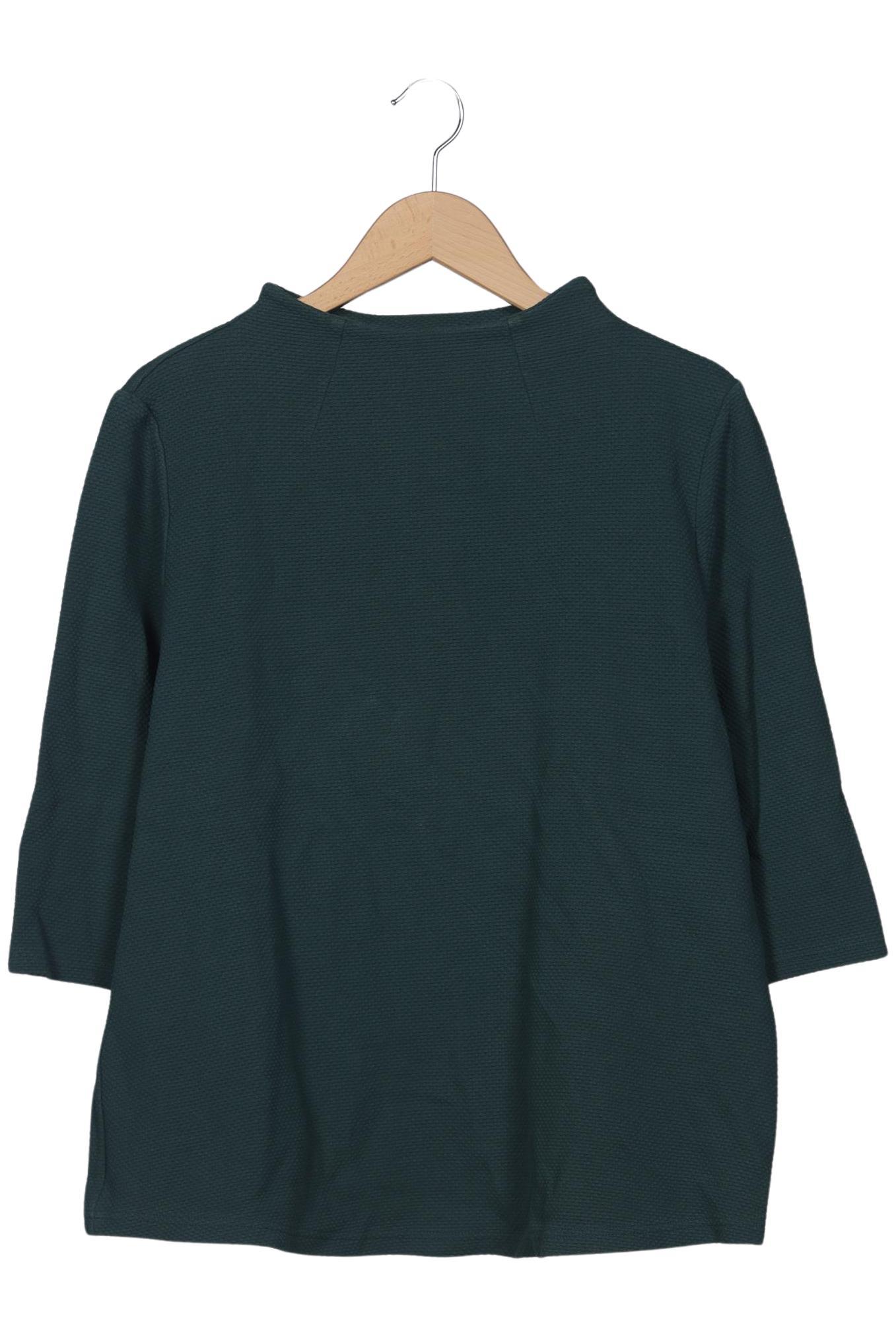 

Pure by Ulla Popken Damen Sweatshirt, grün, Gr. 46
