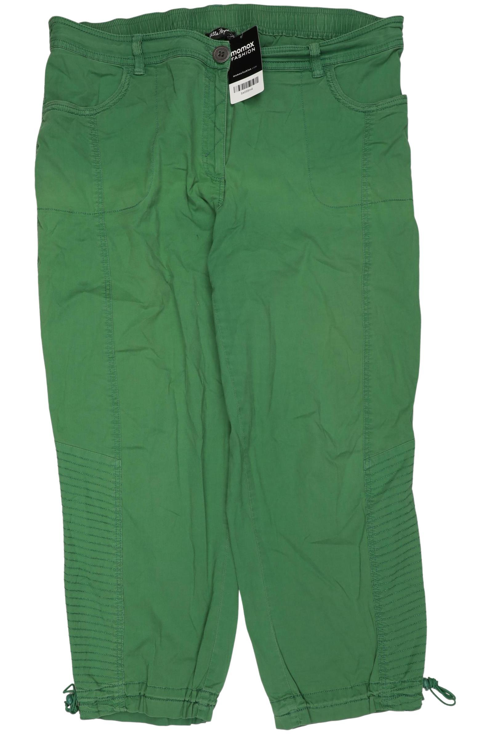 

Pure by Ulla Popken Damen Stoffhose, grün, Gr. 44