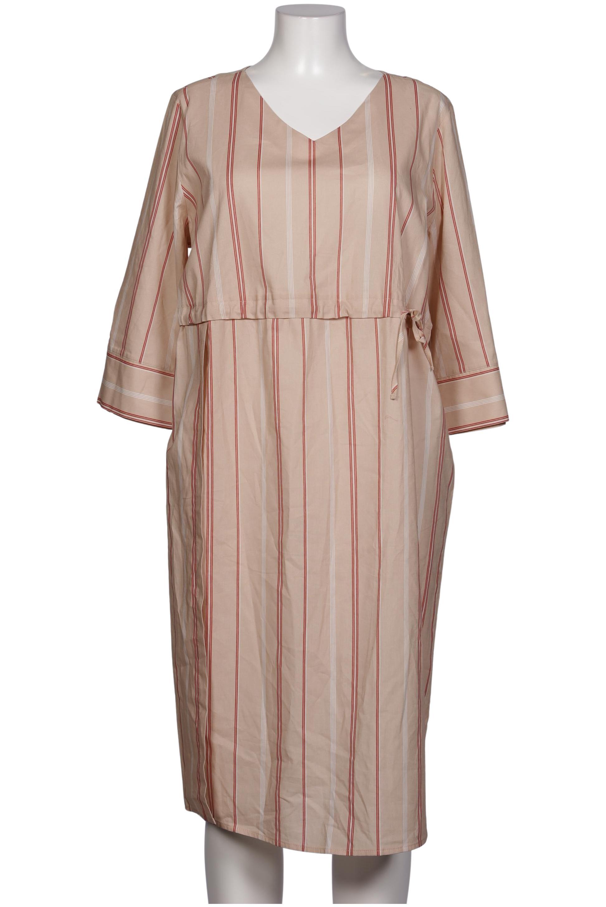 

Pure by Ulla Popken Damen Kleid, beige, Gr. 46