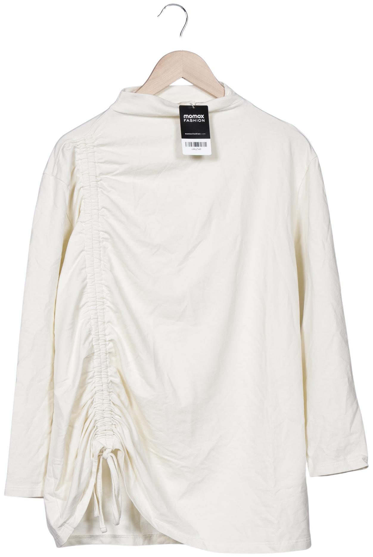 

Pure by Ulla Popken Damen Langarmshirt, cremeweiß, Gr. 42