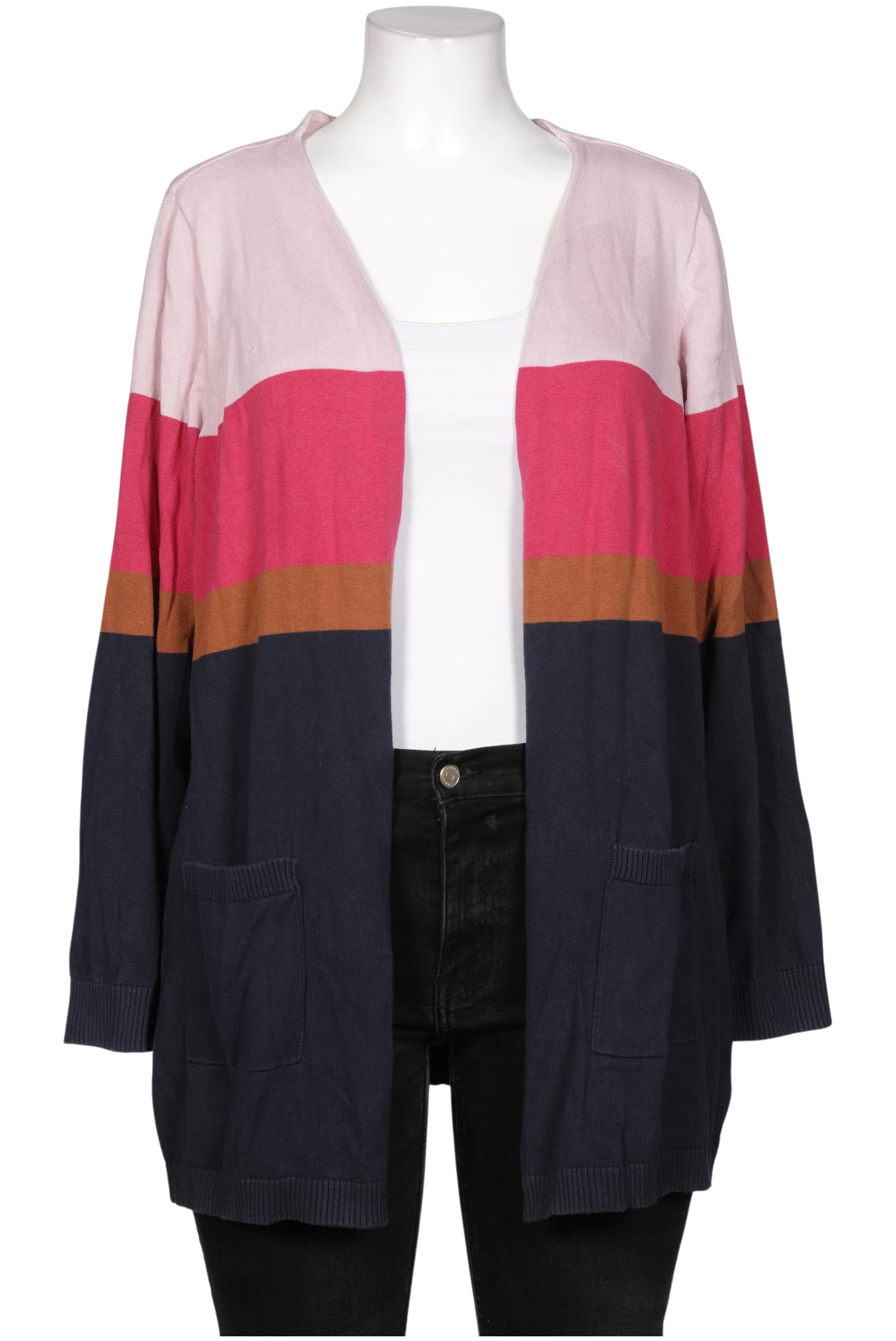 

Pure by Ulla Popken Damen Strickjacke, mehrfarbig, Gr. 50