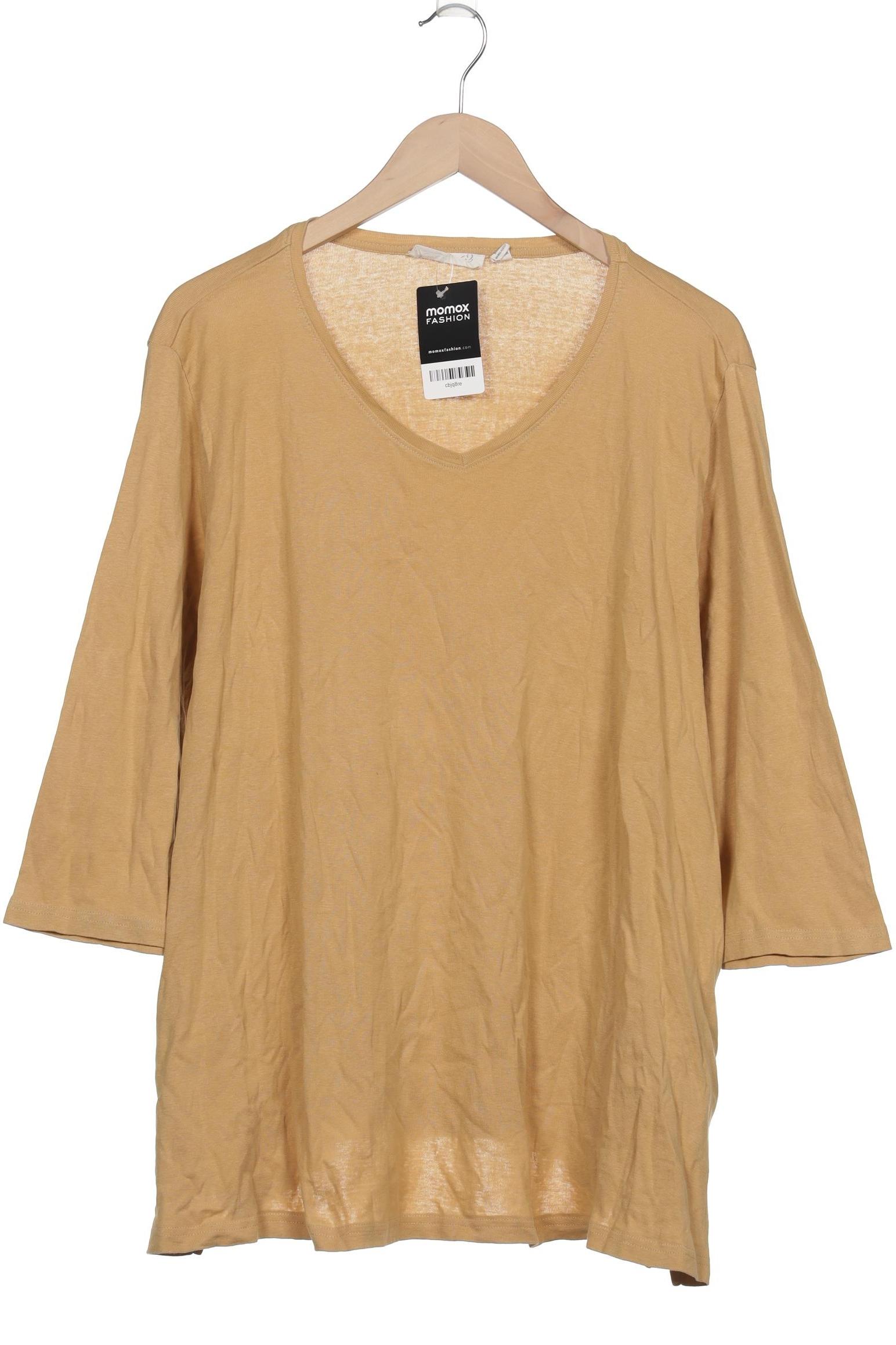 

Pure by Ulla Popken Damen Langarmshirt, beige, Gr. 50
