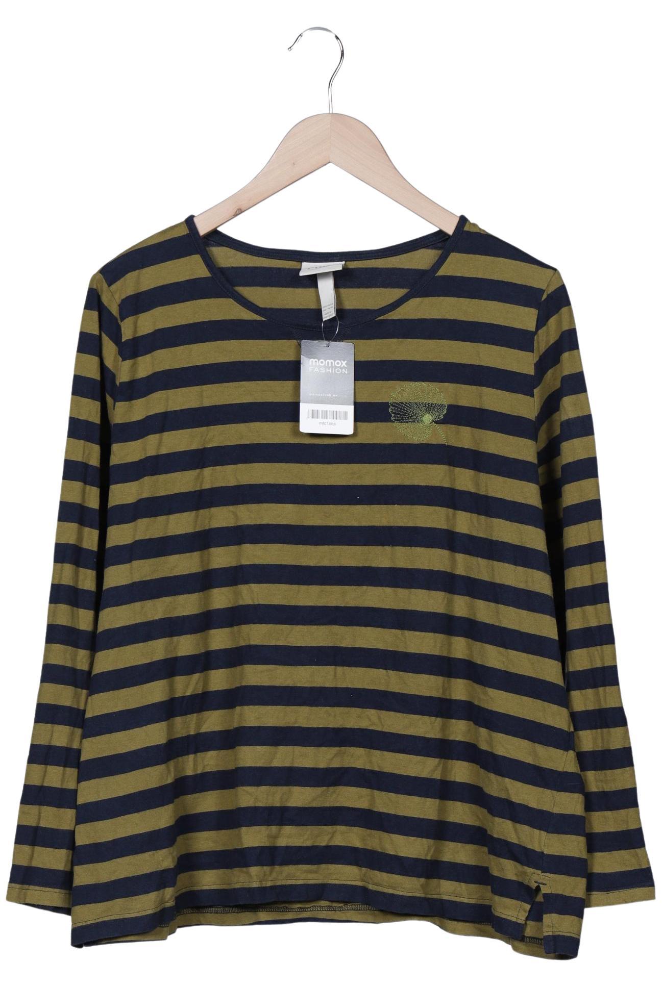 

Pure by Ulla Popken Damen Langarmshirt, mehrfarbig, Gr. 46