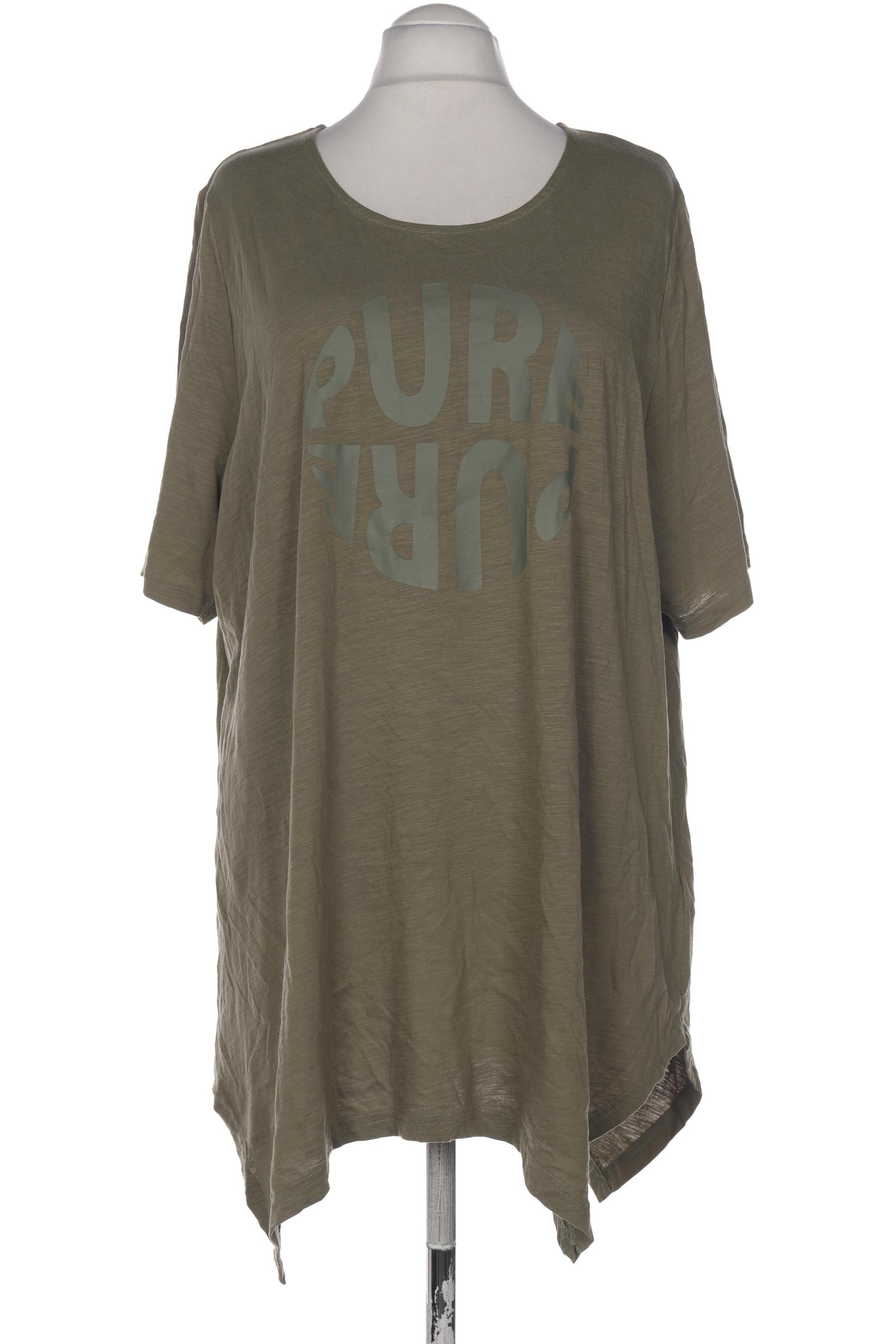 

Pure by Ulla Popken Damen T-Shirt, grün, Gr. 54