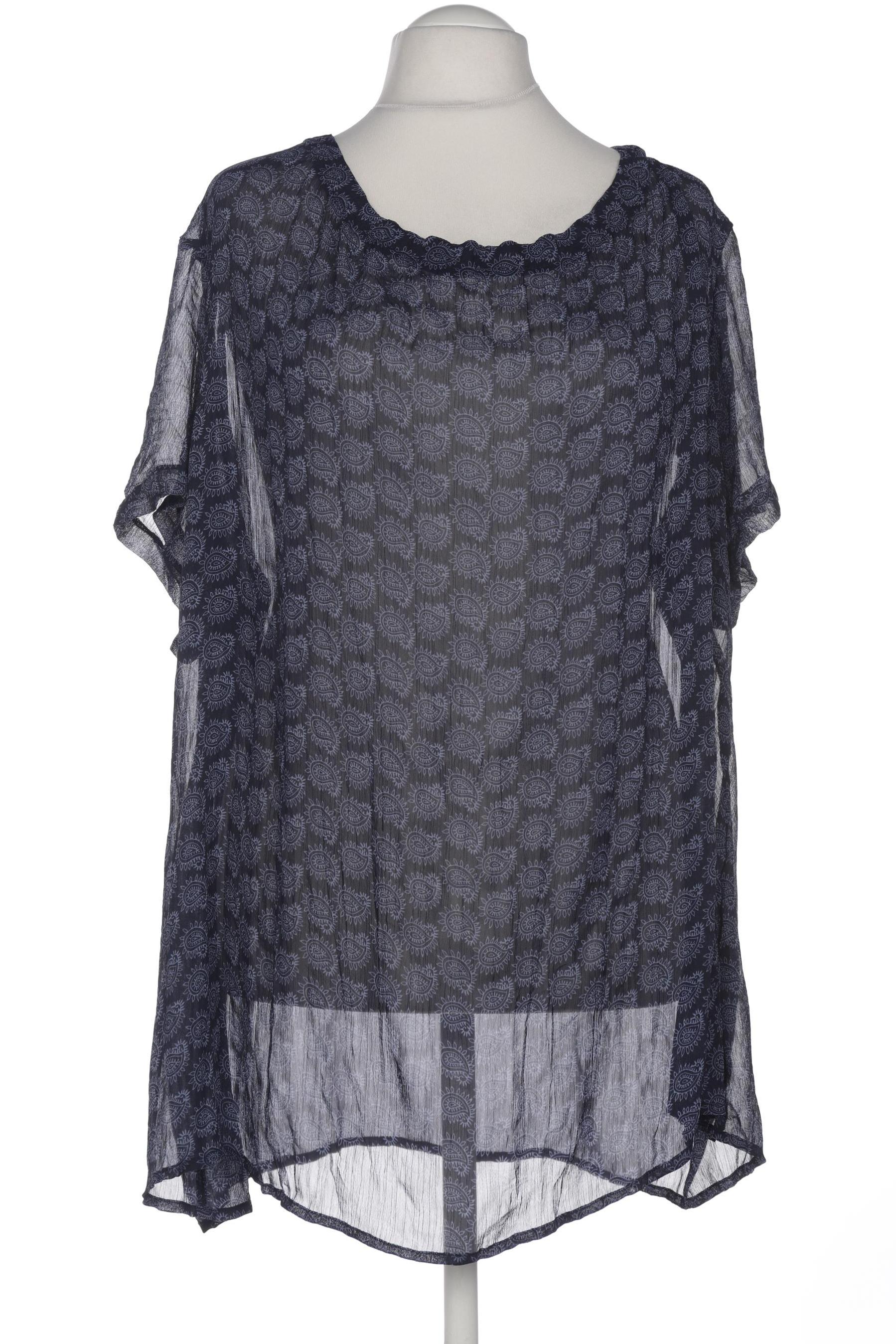 

Pure by Ulla Popken Damen Bluse, marineblau, Gr. 56