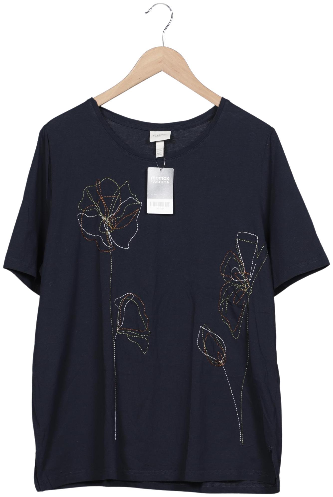 

Pure by Ulla Popken Damen T-Shirt, marineblau, Gr. 46