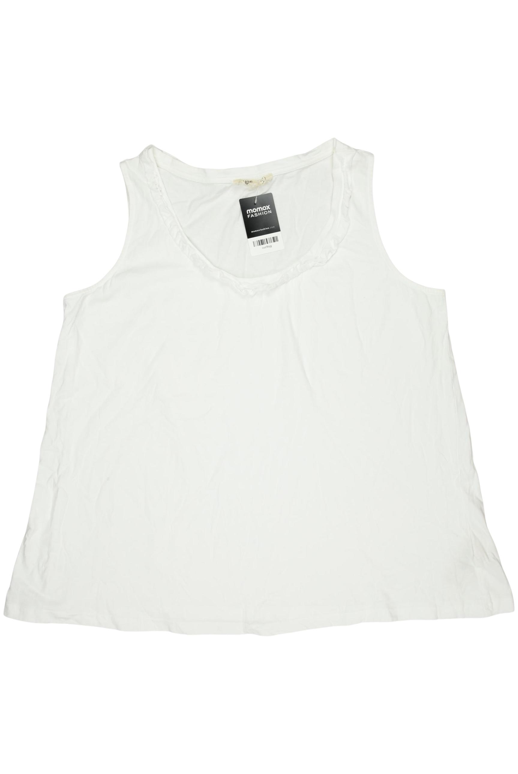 Thumbnail - Pure by Ulla Popken Damen Top, weiß, Gr. 48
