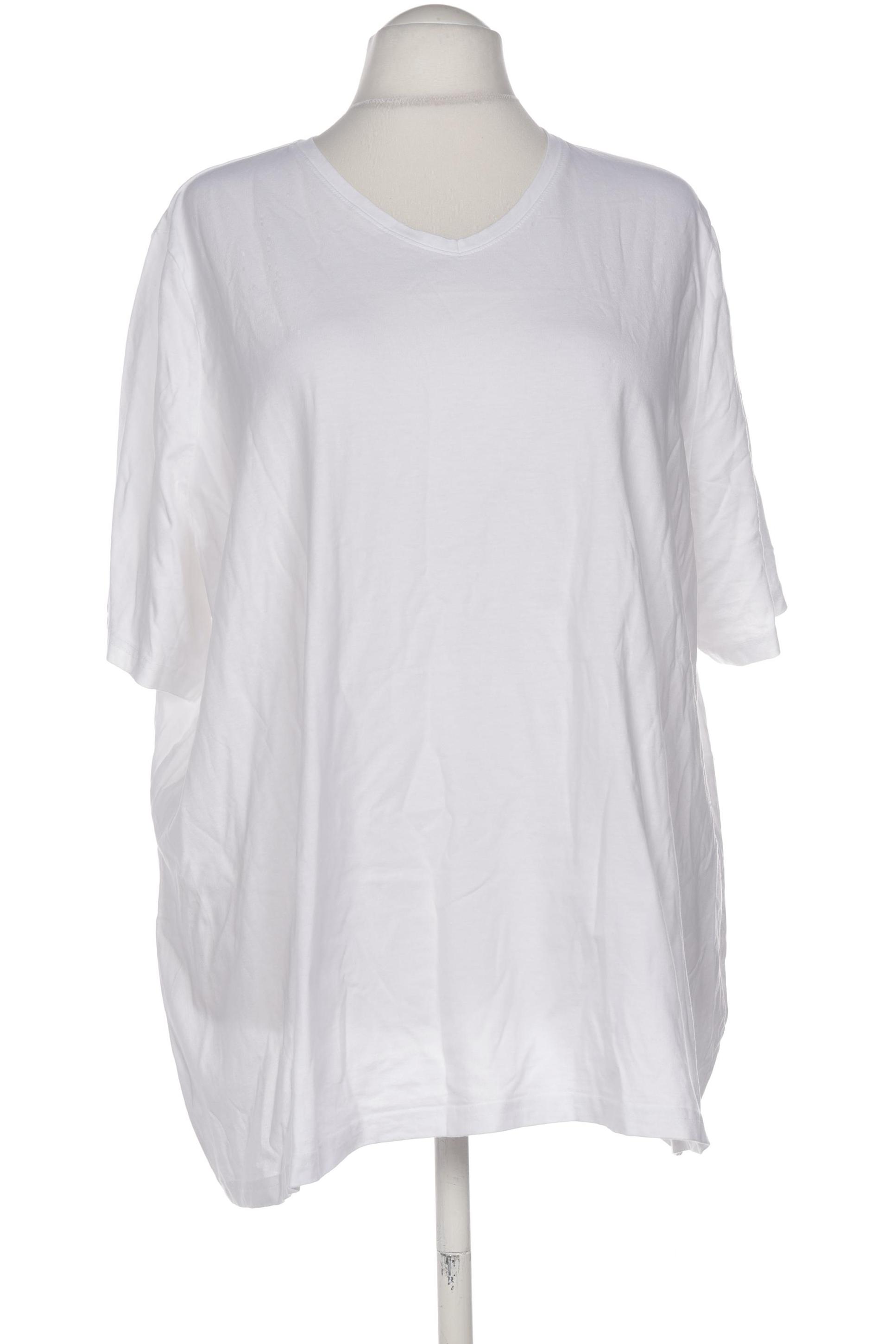 

Pure by Ulla Popken Damen T-Shirt, weiß, Gr. 54