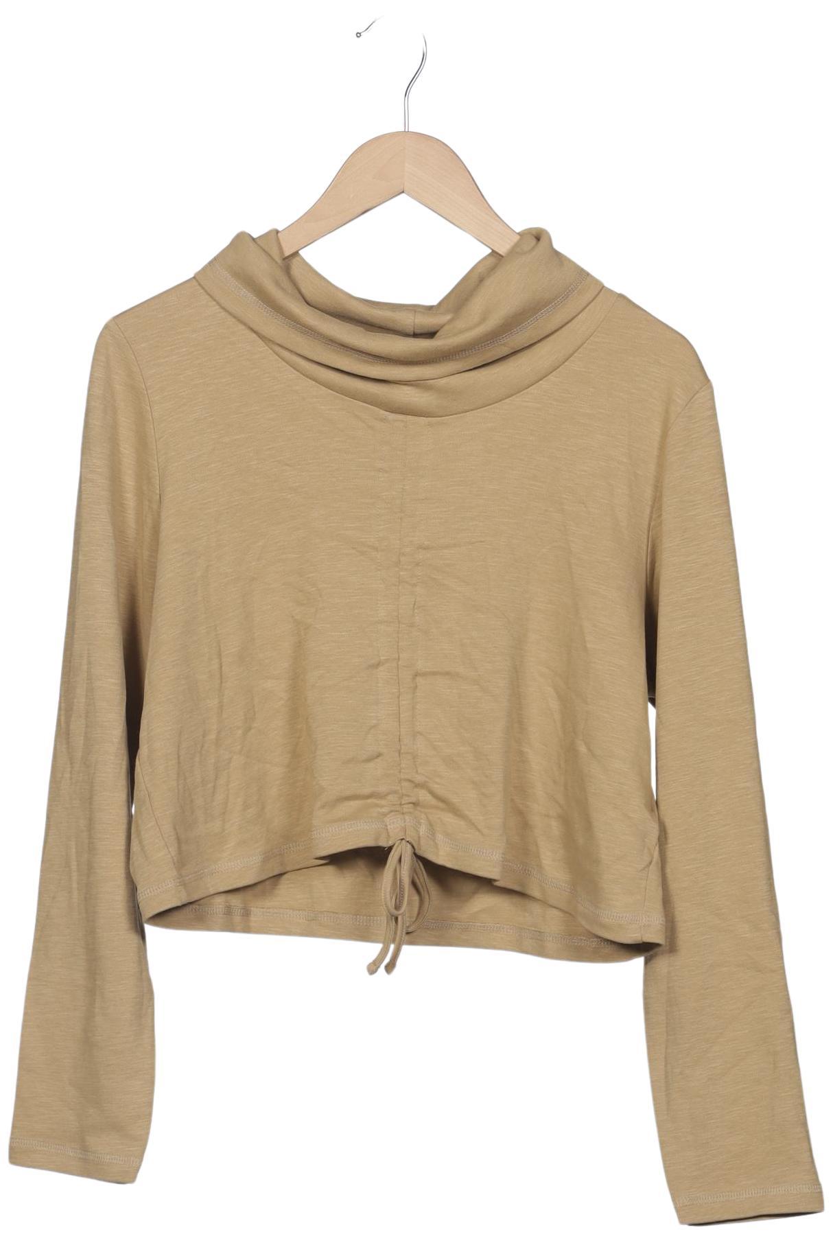 

Pure by Ulla Popken Damen Langarmshirt, beige, Gr. 42