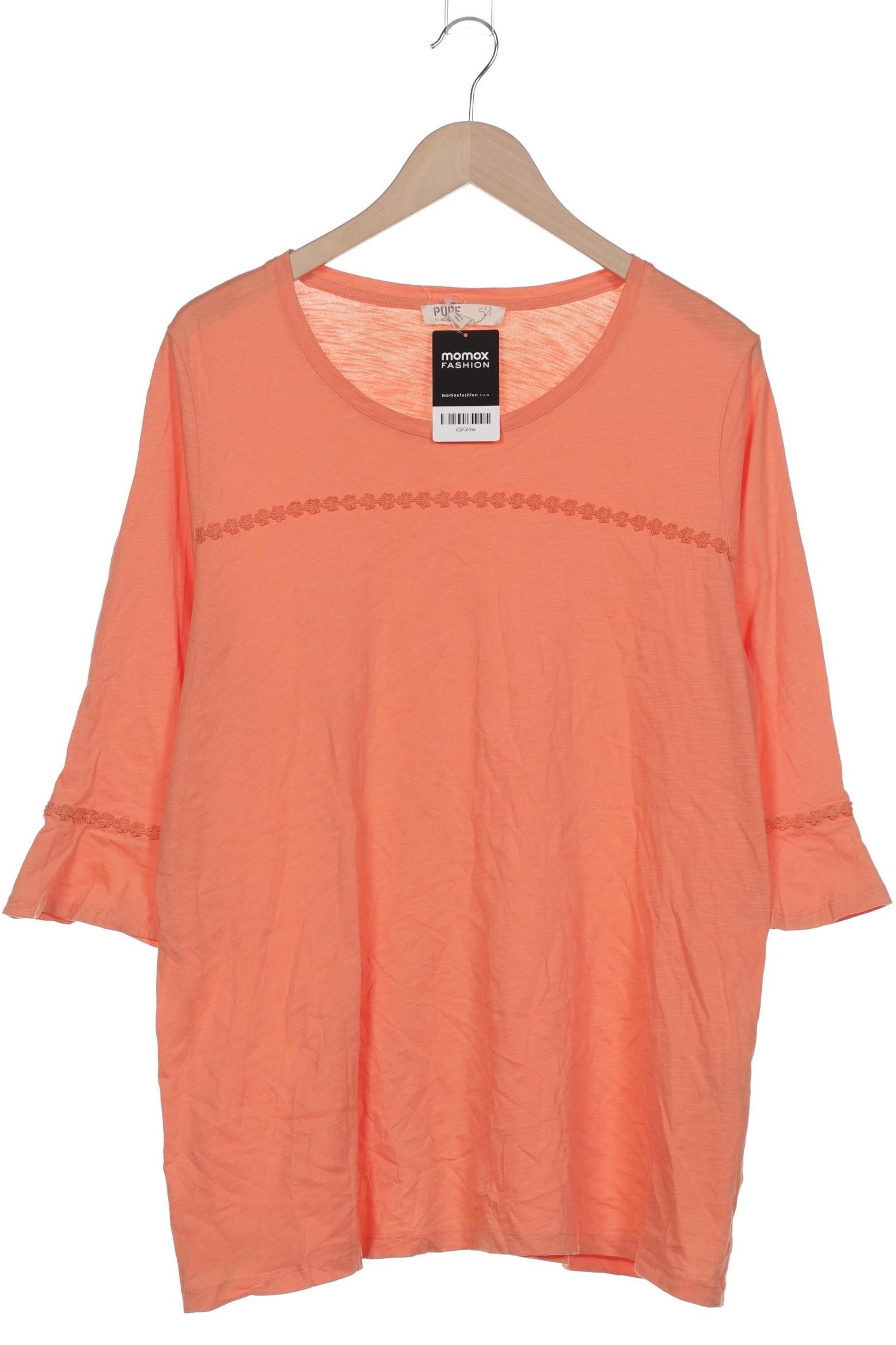 

Pure by Ulla Popken Damen T-Shirt, orange, Gr. 46