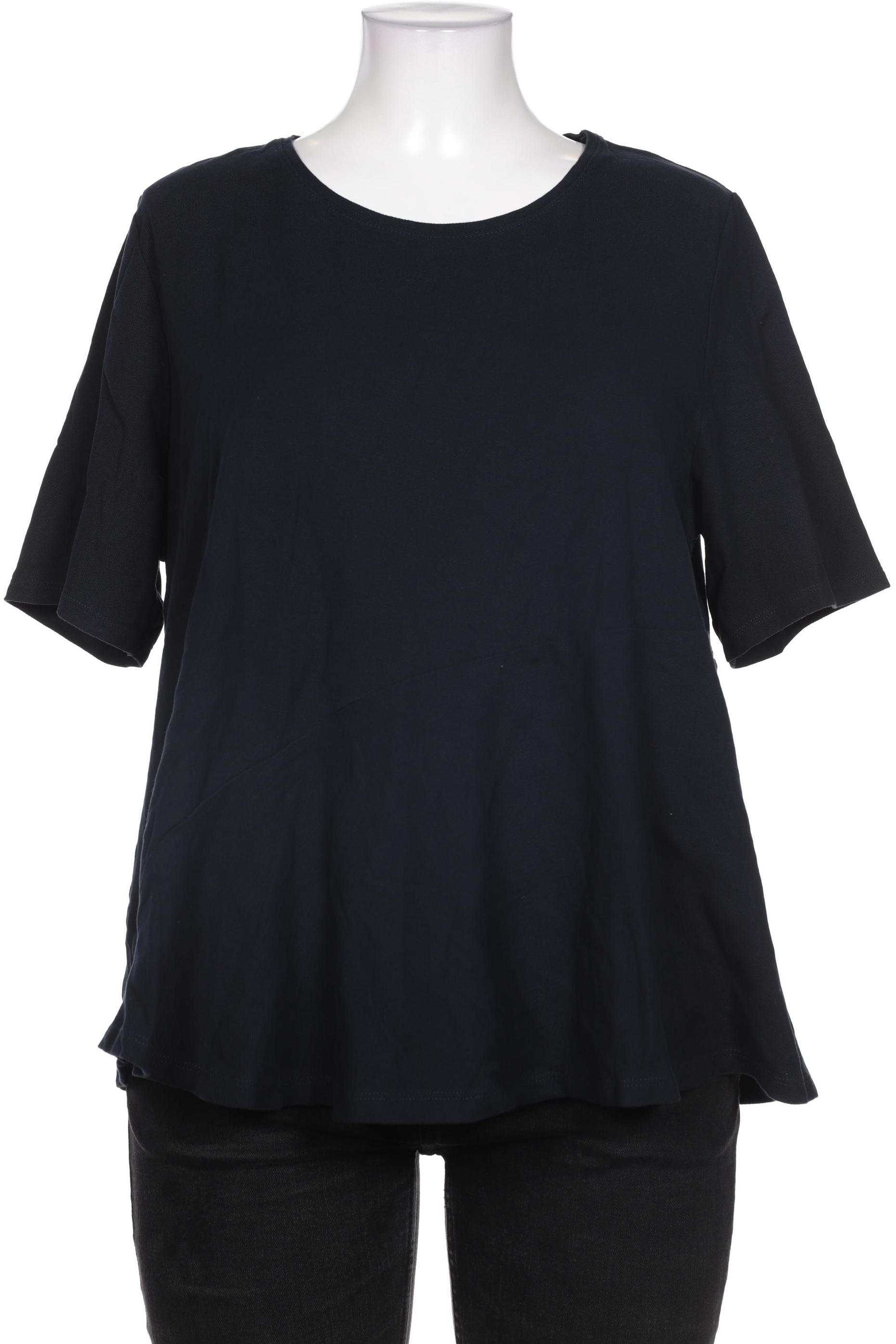

Pure by Ulla Popken Damen Bluse, marineblau, Gr. 46