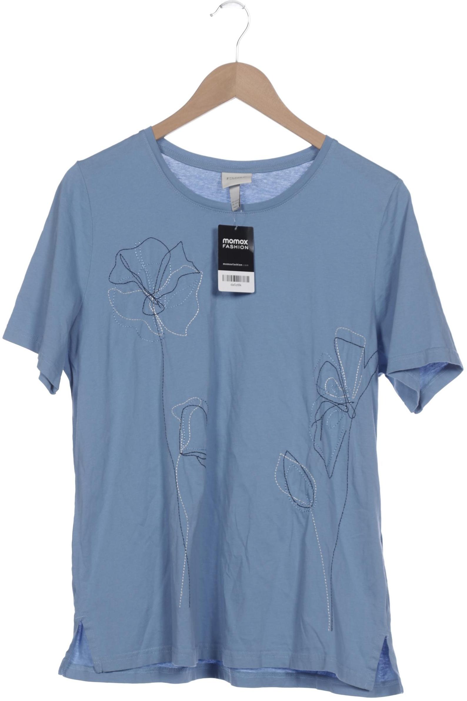

Pure by Ulla Popken Damen T-Shirt, blau, Gr. 42