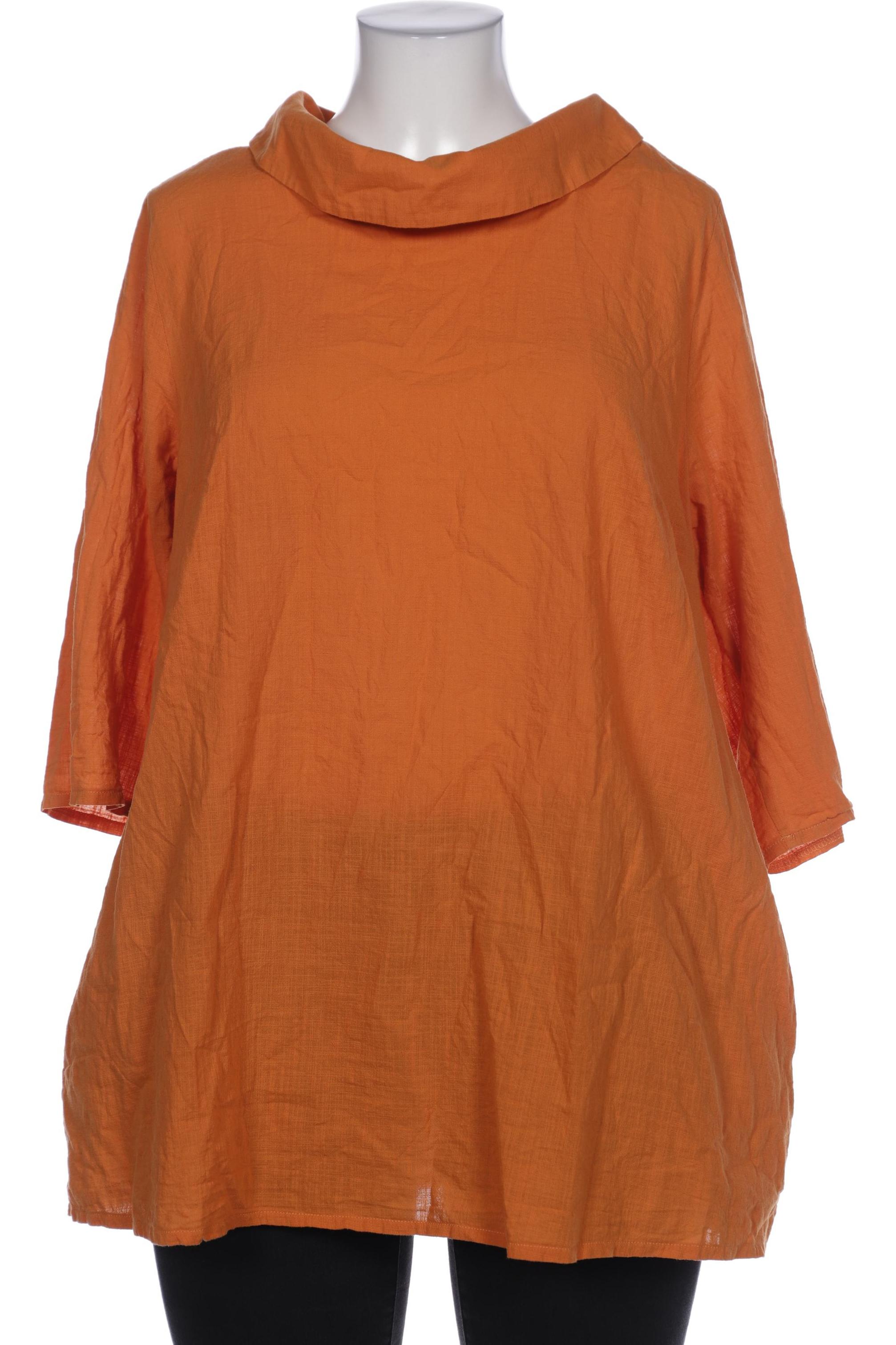 

Pure by Ulla Popken Damen Bluse, orange, Gr. 46