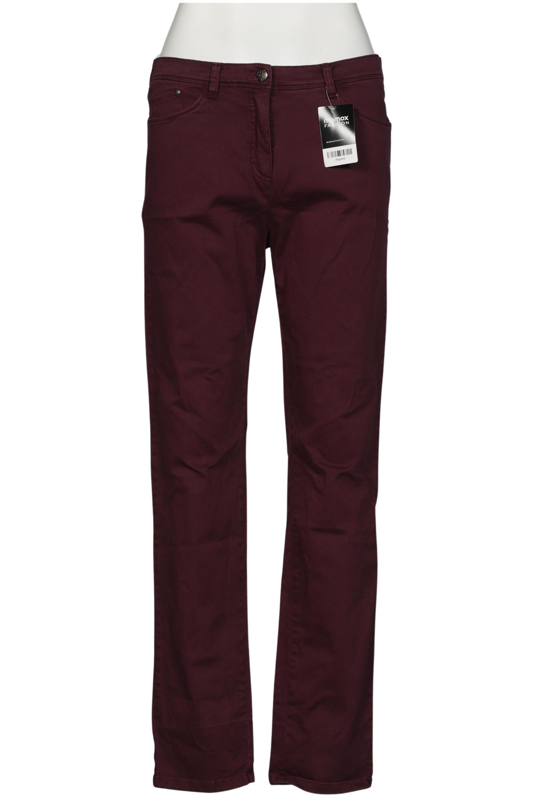 

Pure by Ulla Popken Damen Jeans, bordeaux, Gr. 42