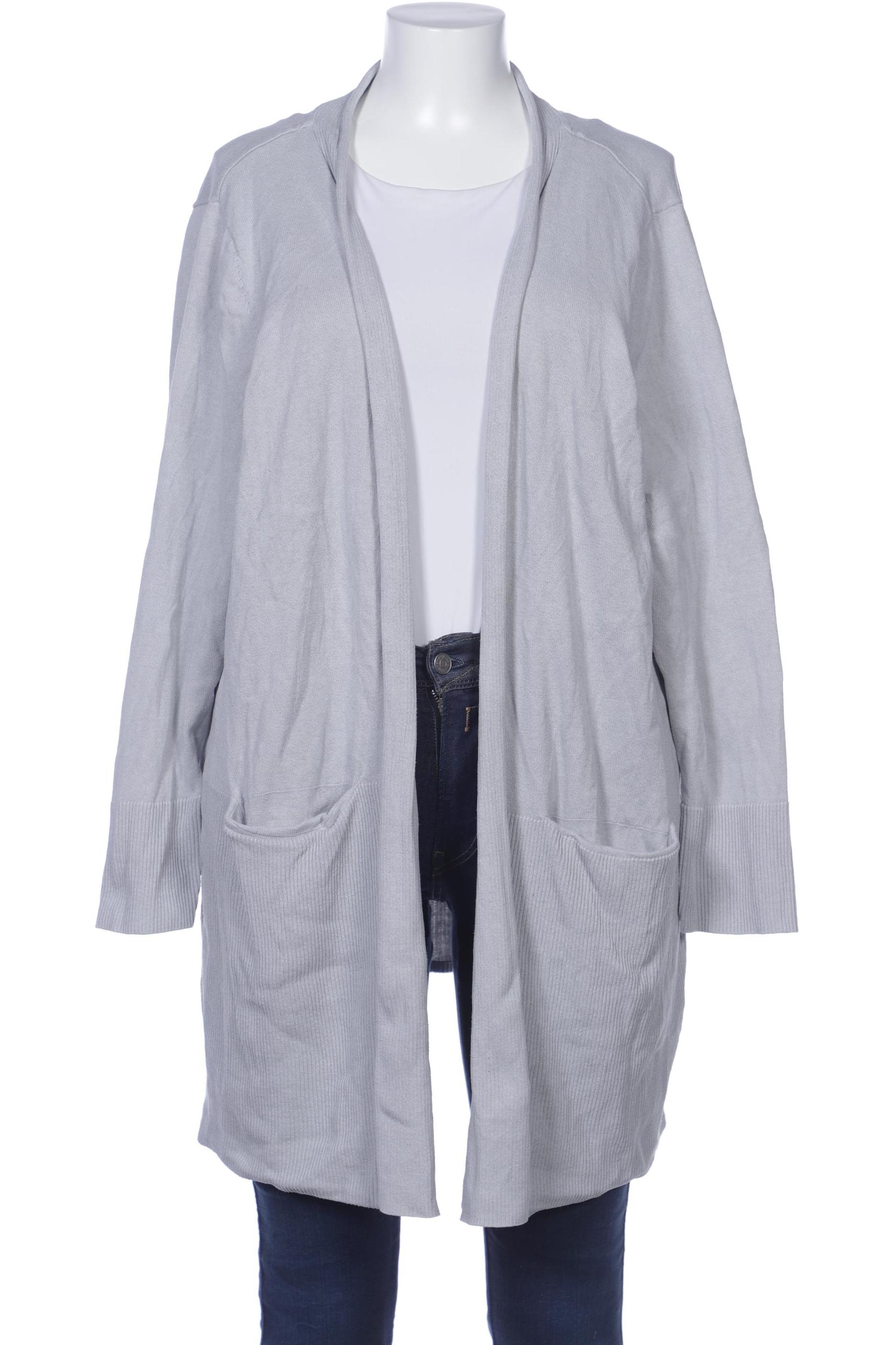 

Pure by Ulla Popken Damen Strickjacke, hellblau, Gr. 46